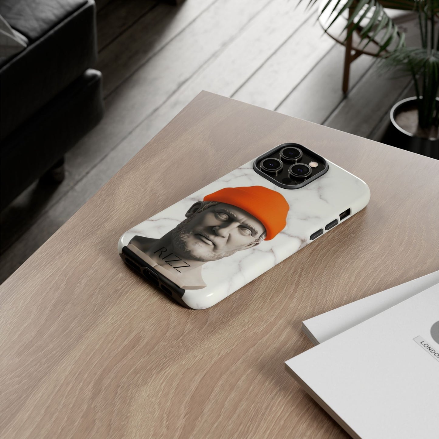 "Rizz in Marble" Mobile Phone Case