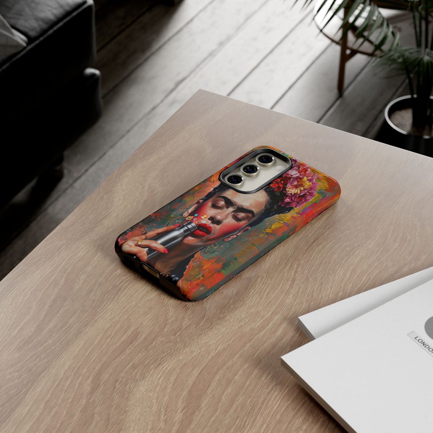 "Frida with a Flask" Mobile Phone Case