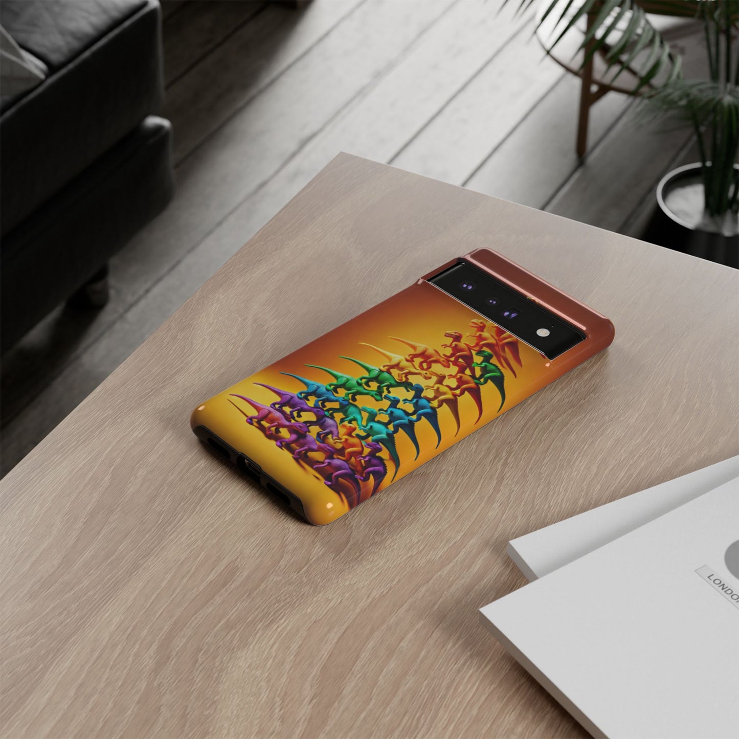 "Jurassic Glow-Up" Mobile Phone Case