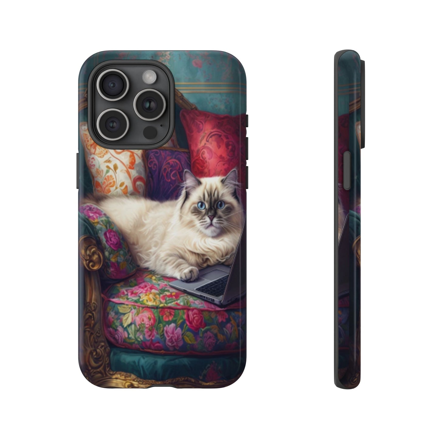 "Purr-sian Productivity" Mobile Phone Case