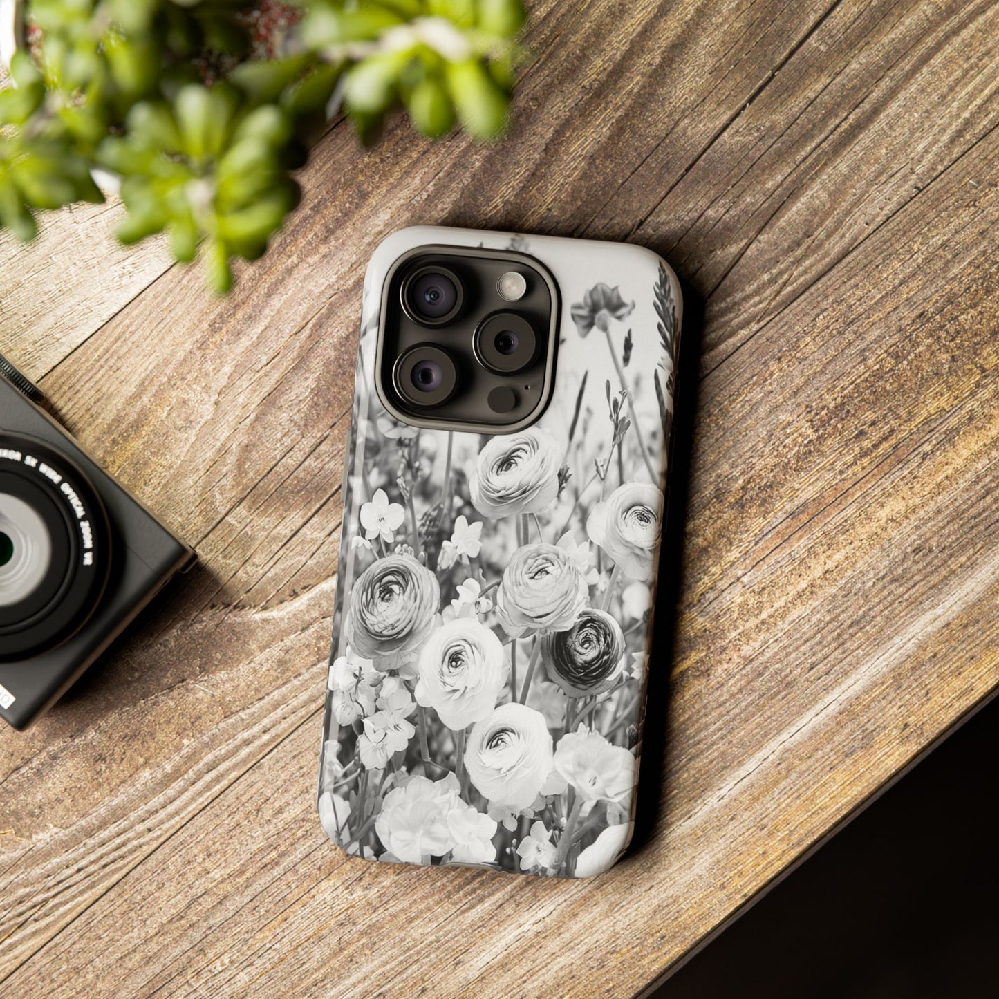 "Monochrome Muse" Mobile Phone Case