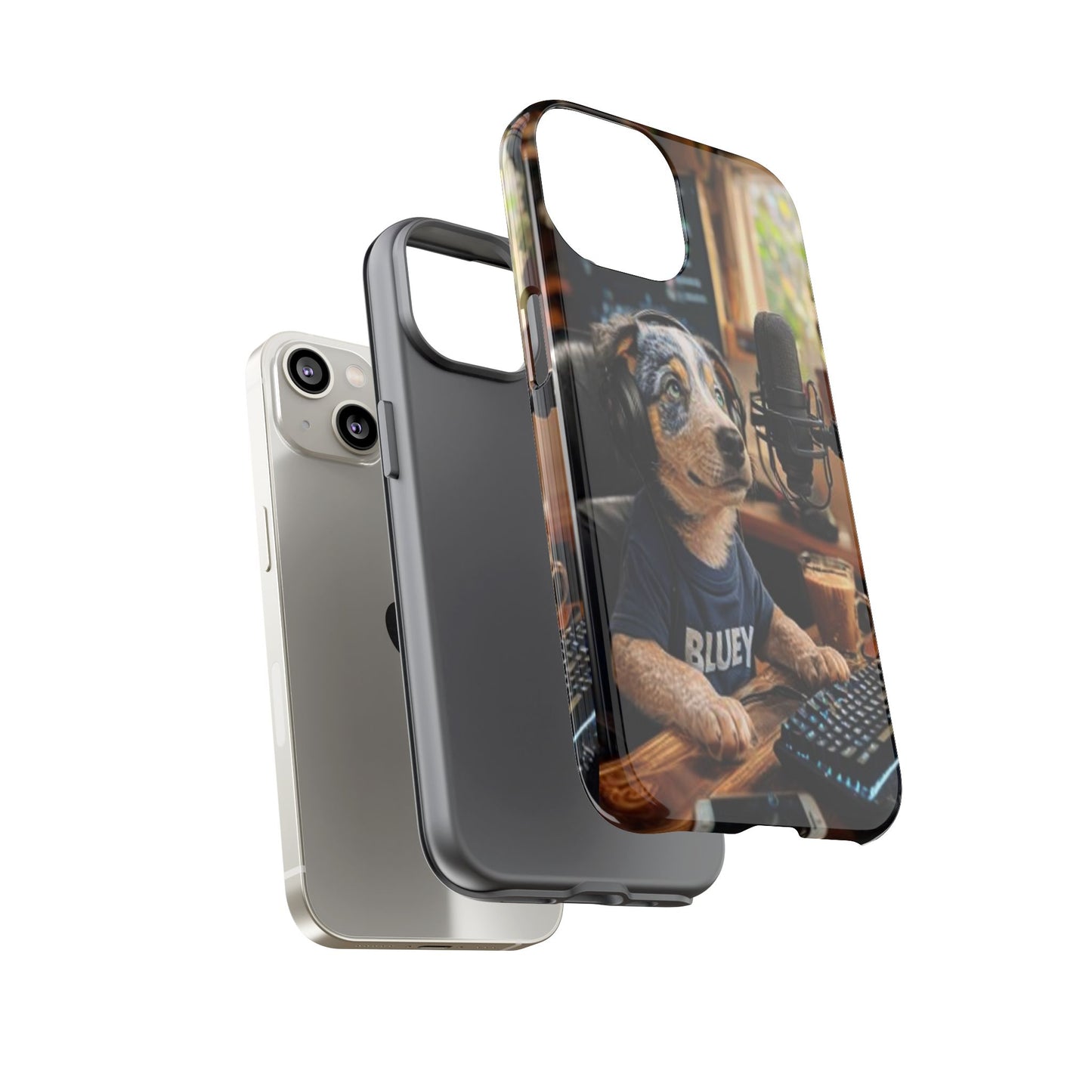 "Blue Heeler - a Tribute to Bluey" Mobile Phone Case