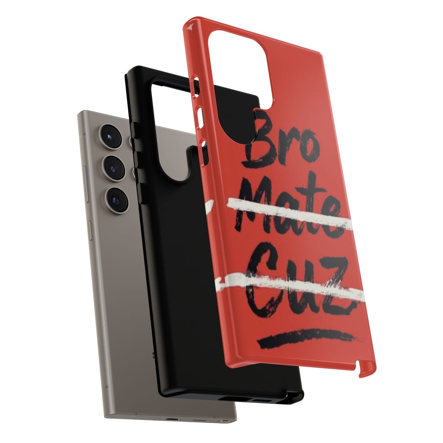 "Bro. Mate. Cuz." Mobile Phone Case