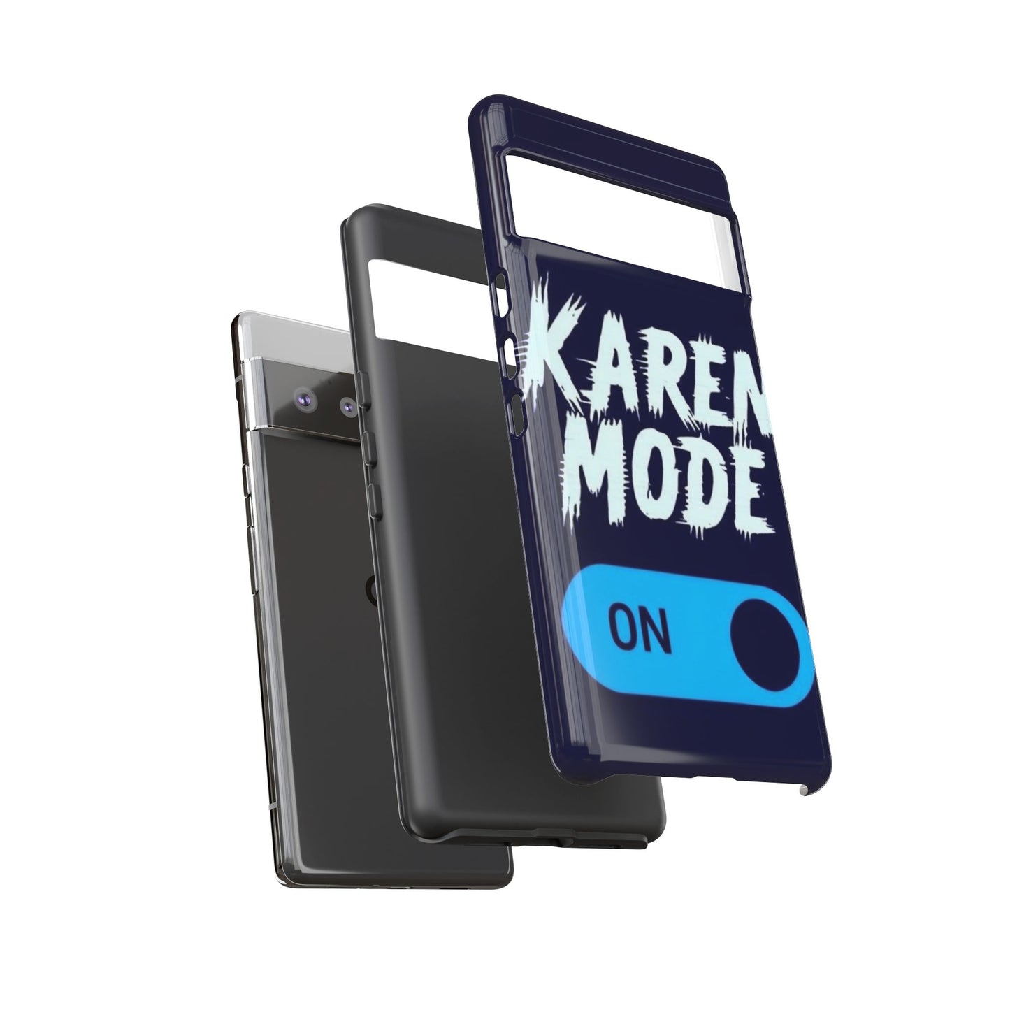 "Karen Mode On" Mobile Phone Case (blue)