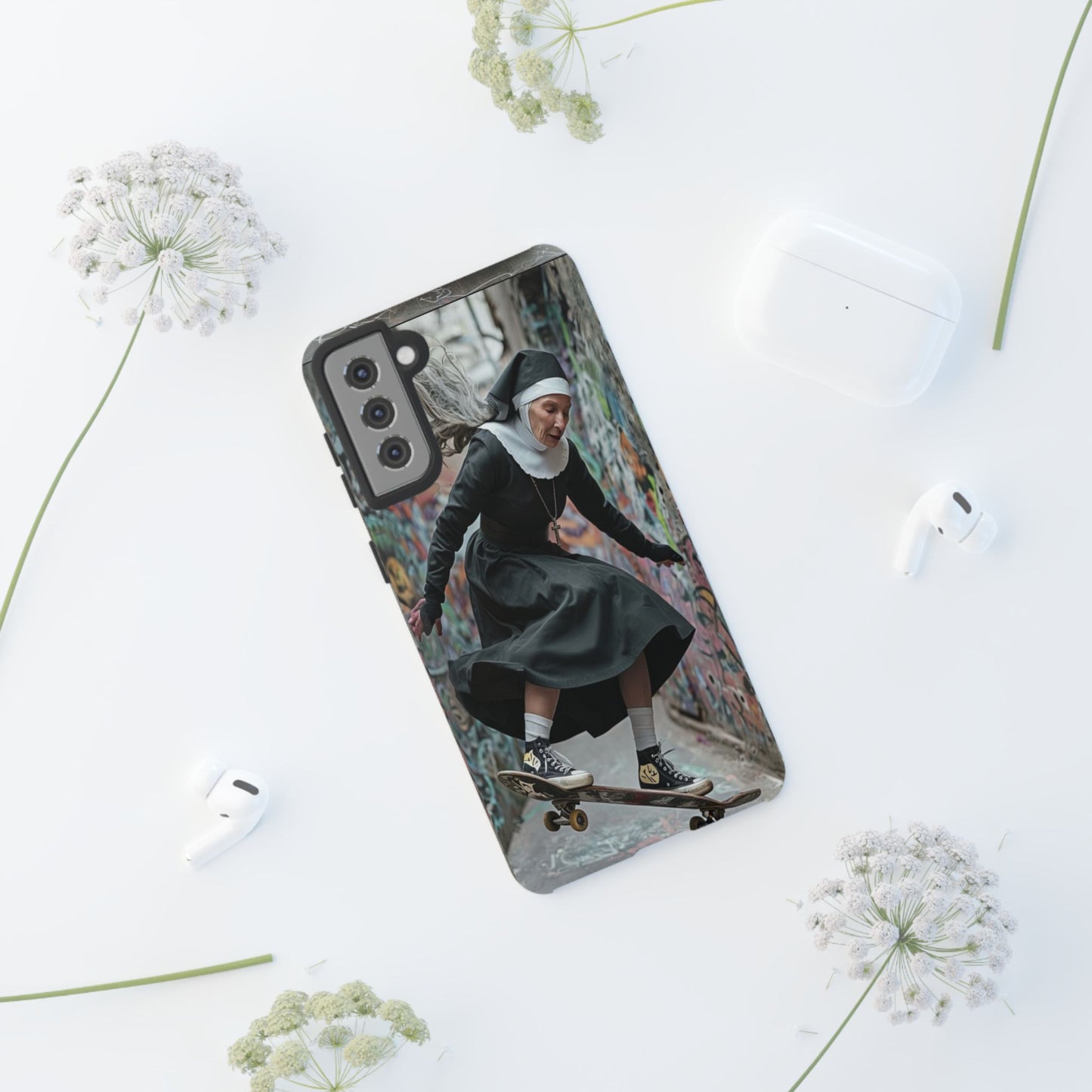 "Life is Short.  Do not judge a book by its Habit" Mobile Phone Case