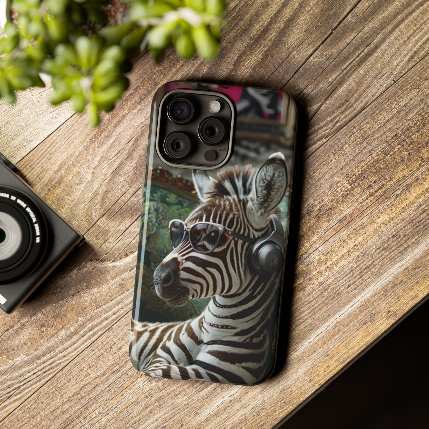 "Zebra Beats" Mobile Phone Case