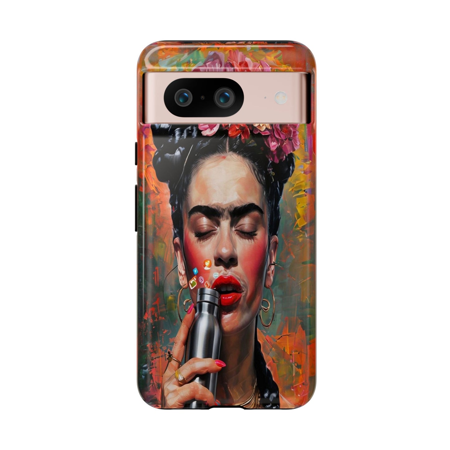 "Frida with a Flask" Mobile Phone Case