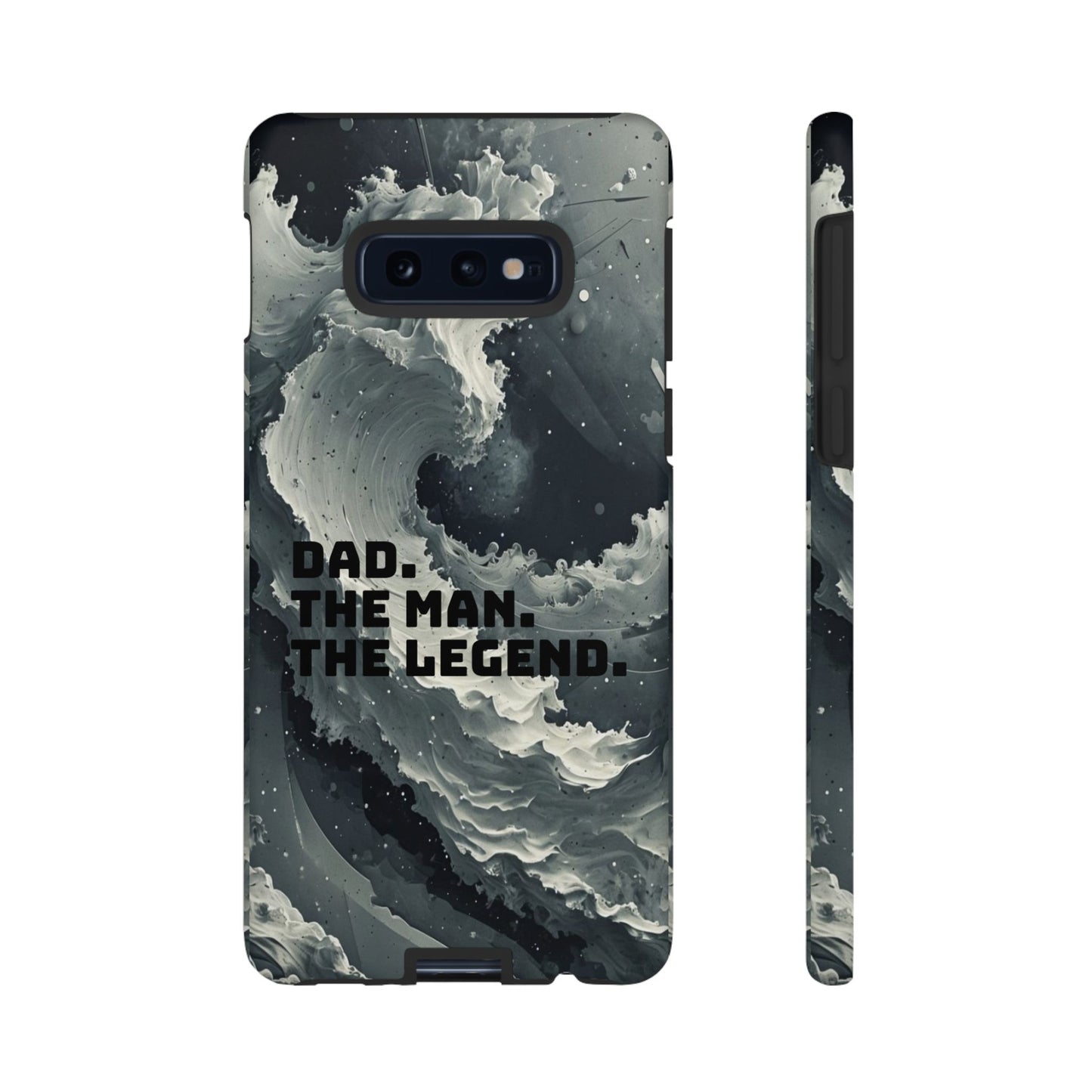 "Dad. The Man. The Legend" Mobile Phone Case (grey)