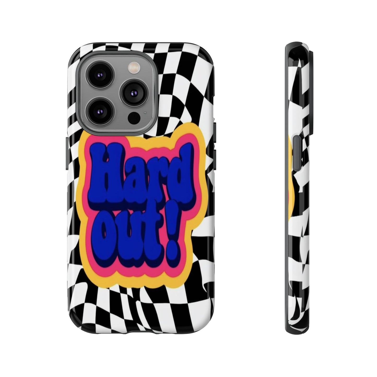 "Hard Out" Mobile Phone Case (blue)