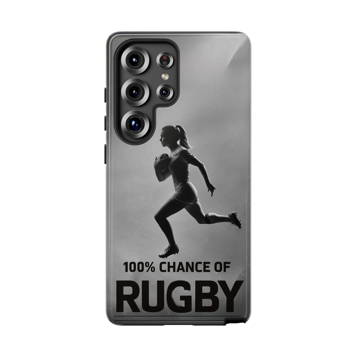 "Rain, Shine, Rugby" Mobile Phone Case