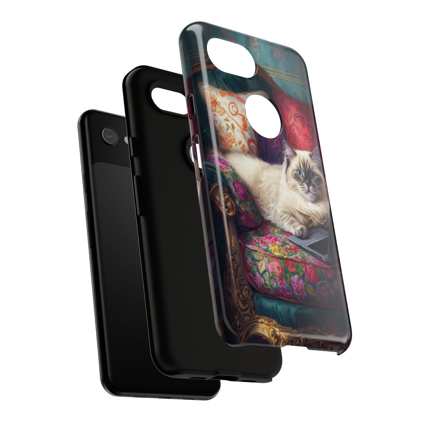 "Purr-sian Productivity" Mobile Phone Case