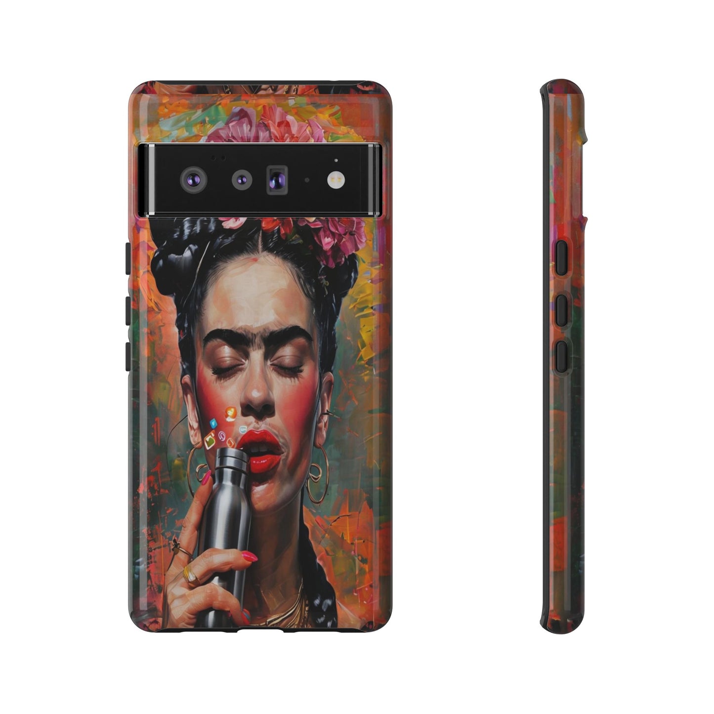 "Frida with a Flask" Mobile Phone Case