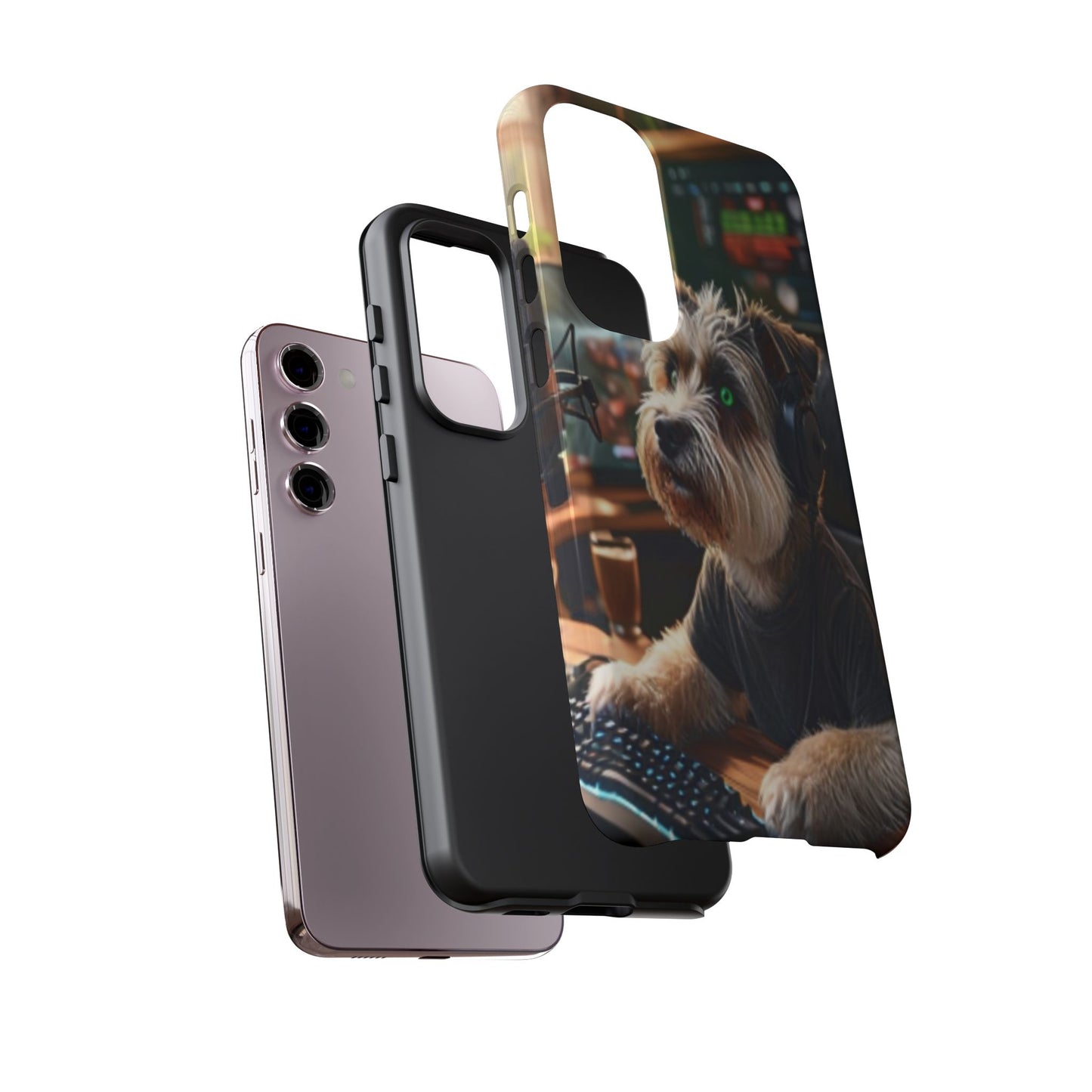 "Your Spirited WFH Side-Kick" Mobile Phone Case