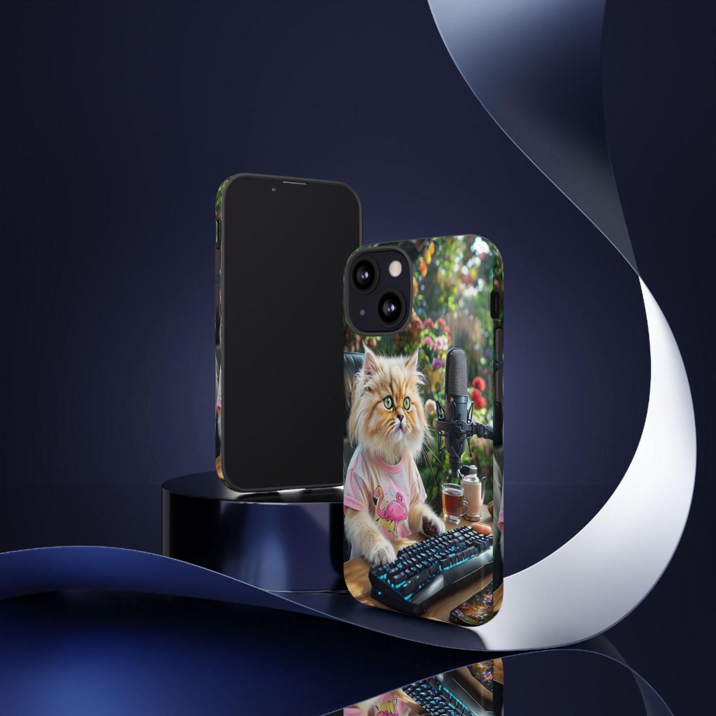 "Fluff and Focus" Mobile Phone Case