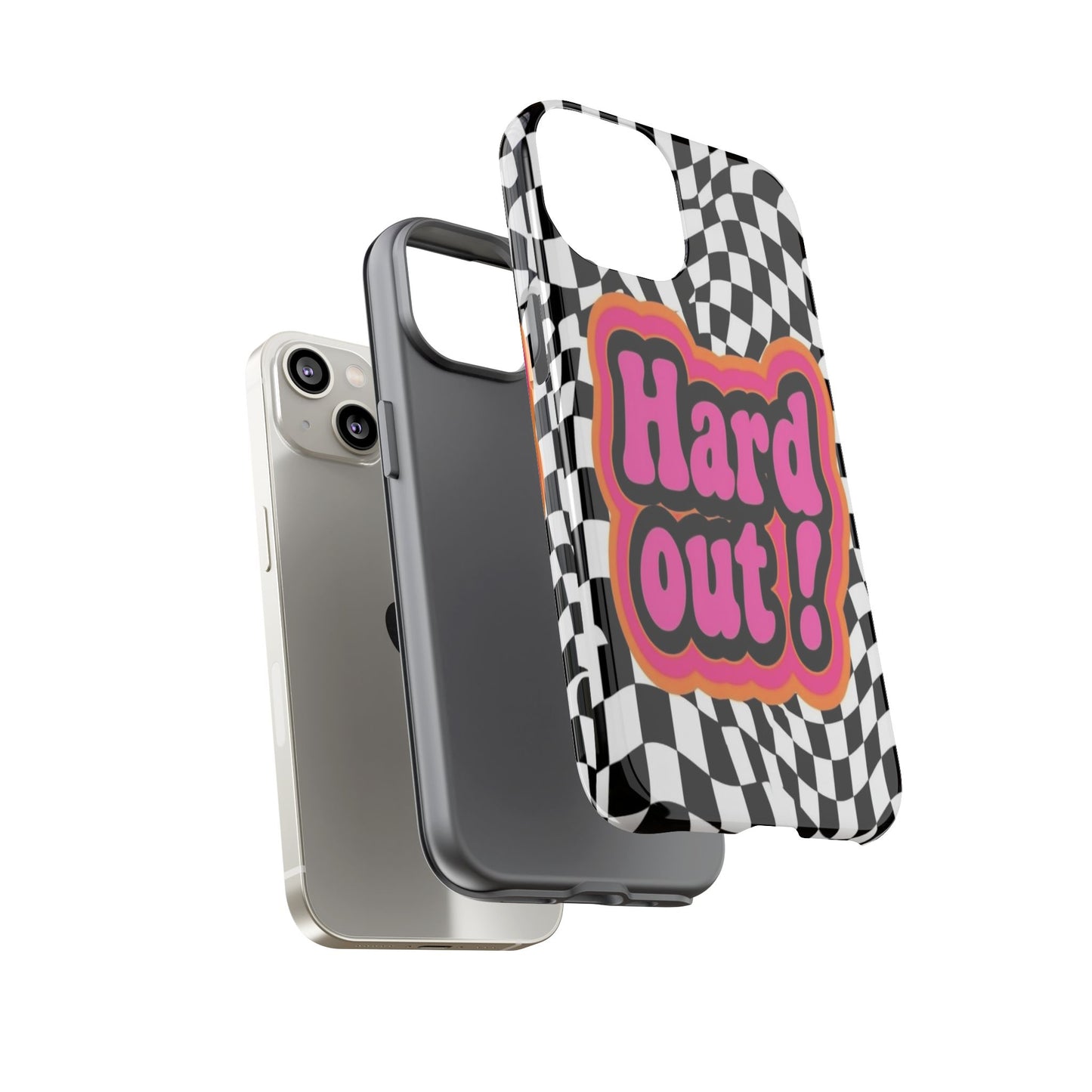 "Hard Out" Mobile Phone Case (pink)