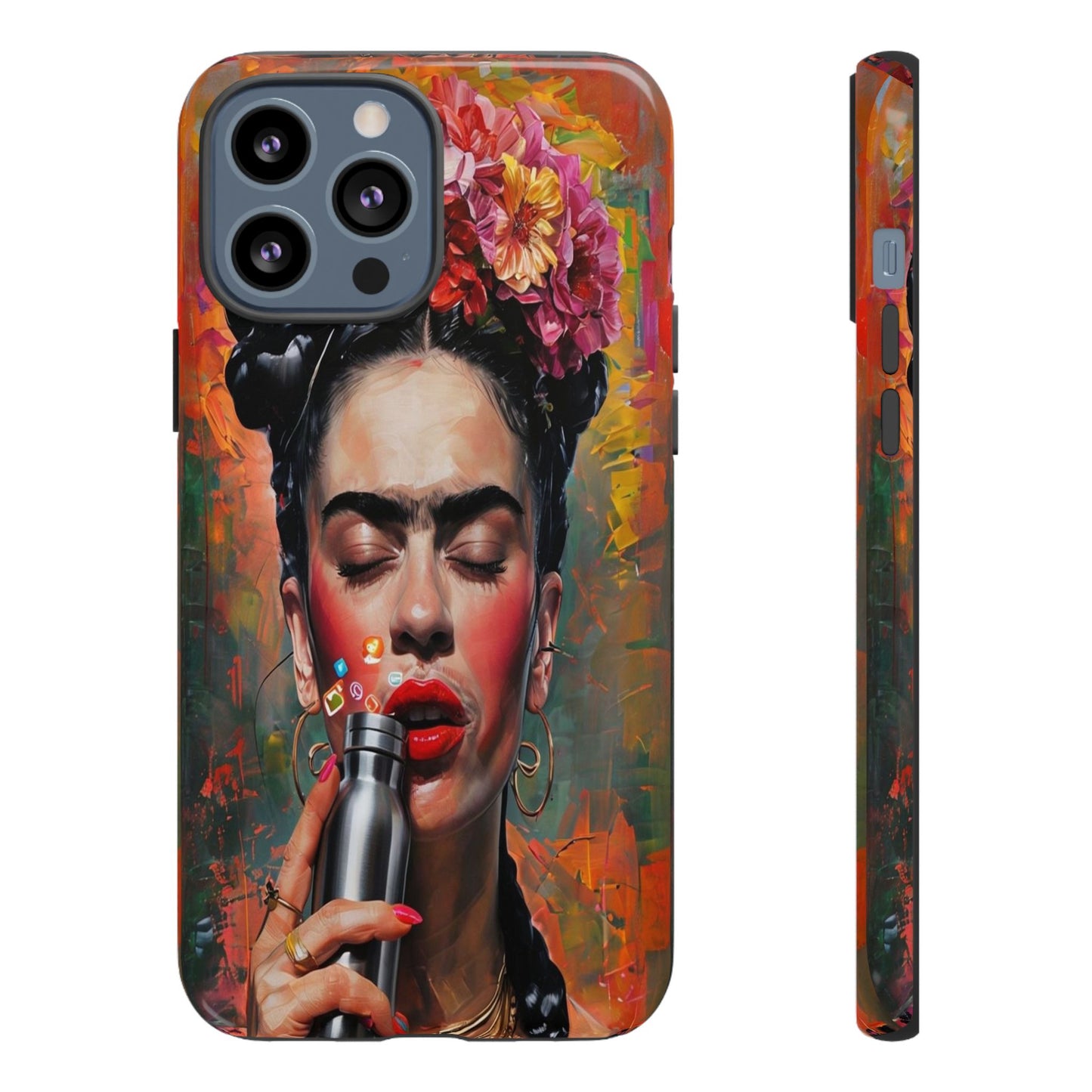 "Frida with a Flask" Mobile Phone Case