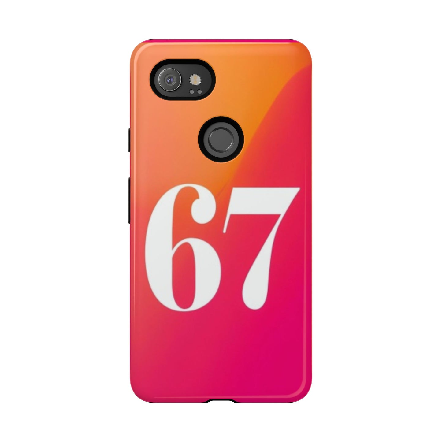 "67" Mobile Phone Case