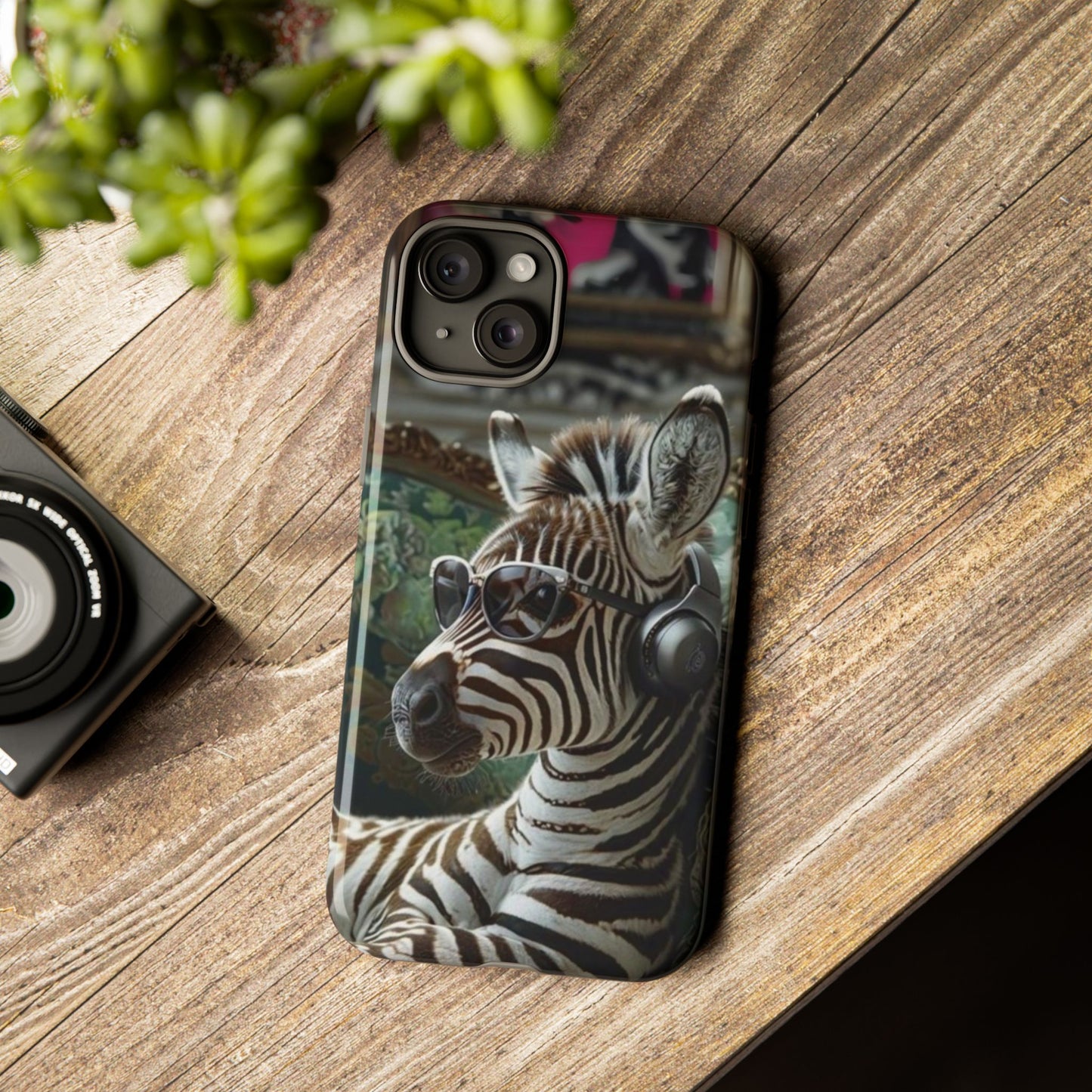 "Zebra Beats" Mobile Phone Case
