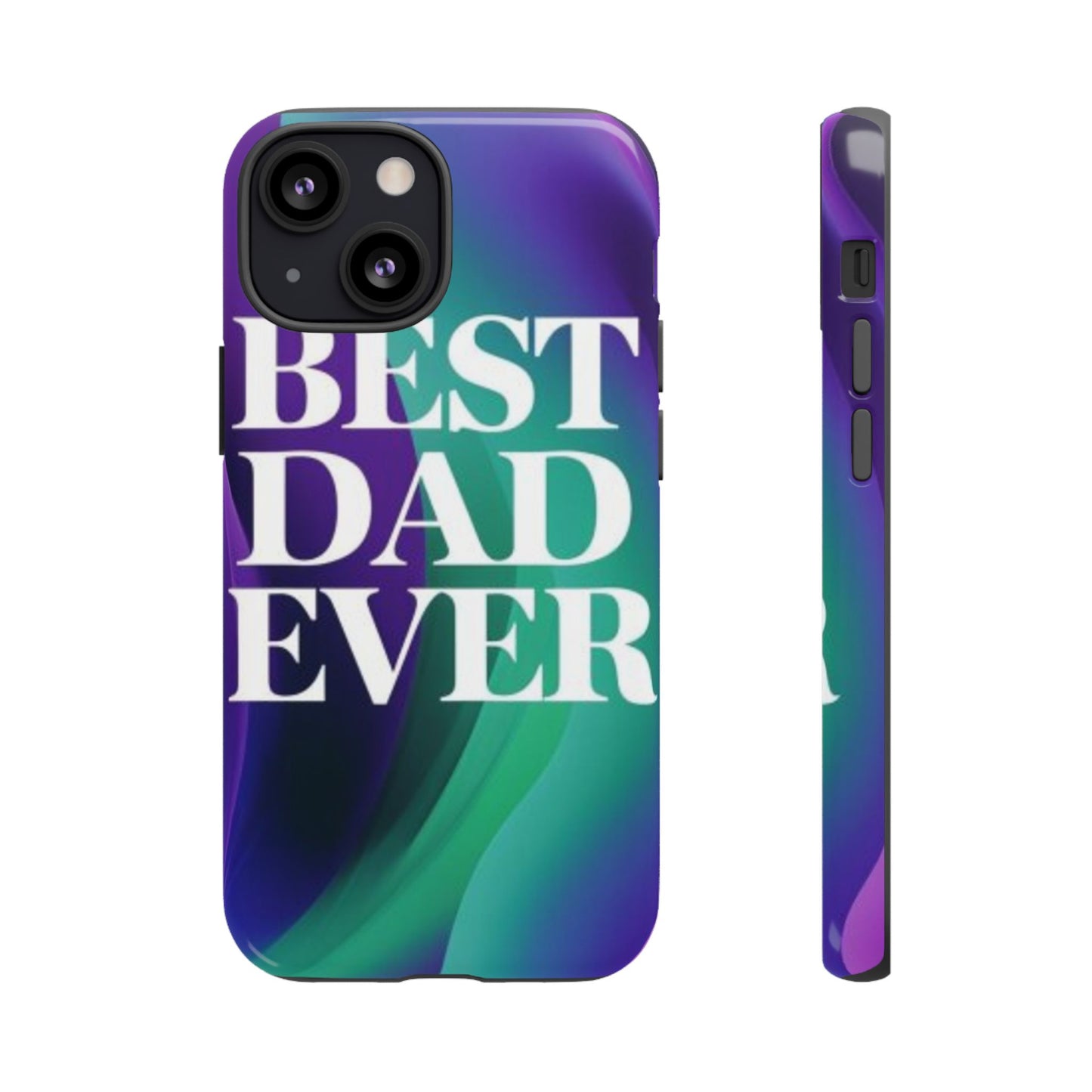 "Best Dad Ever" Mobile Phone Case (purple)