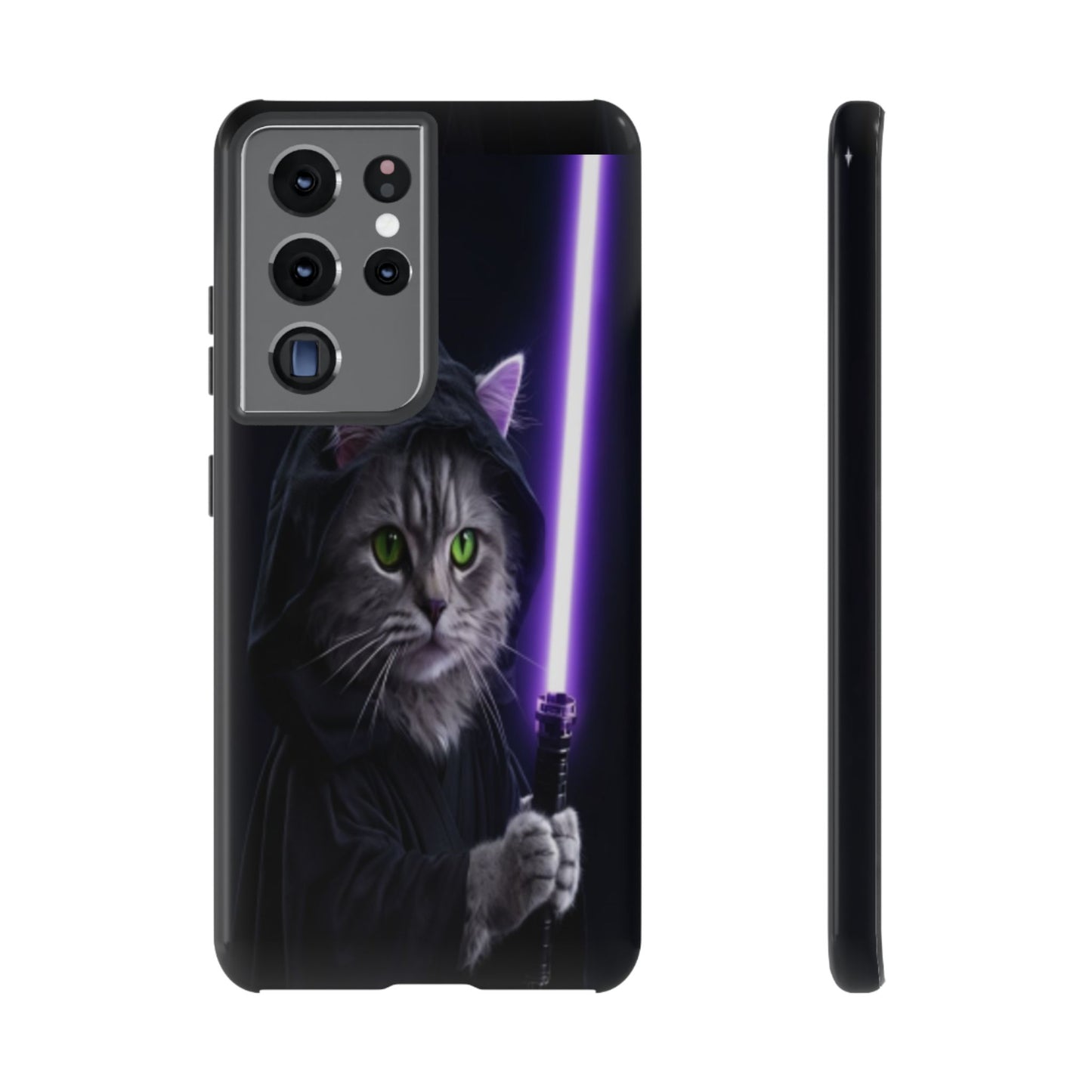 "Jedi Whisker" Mobile Phone Case (purple)