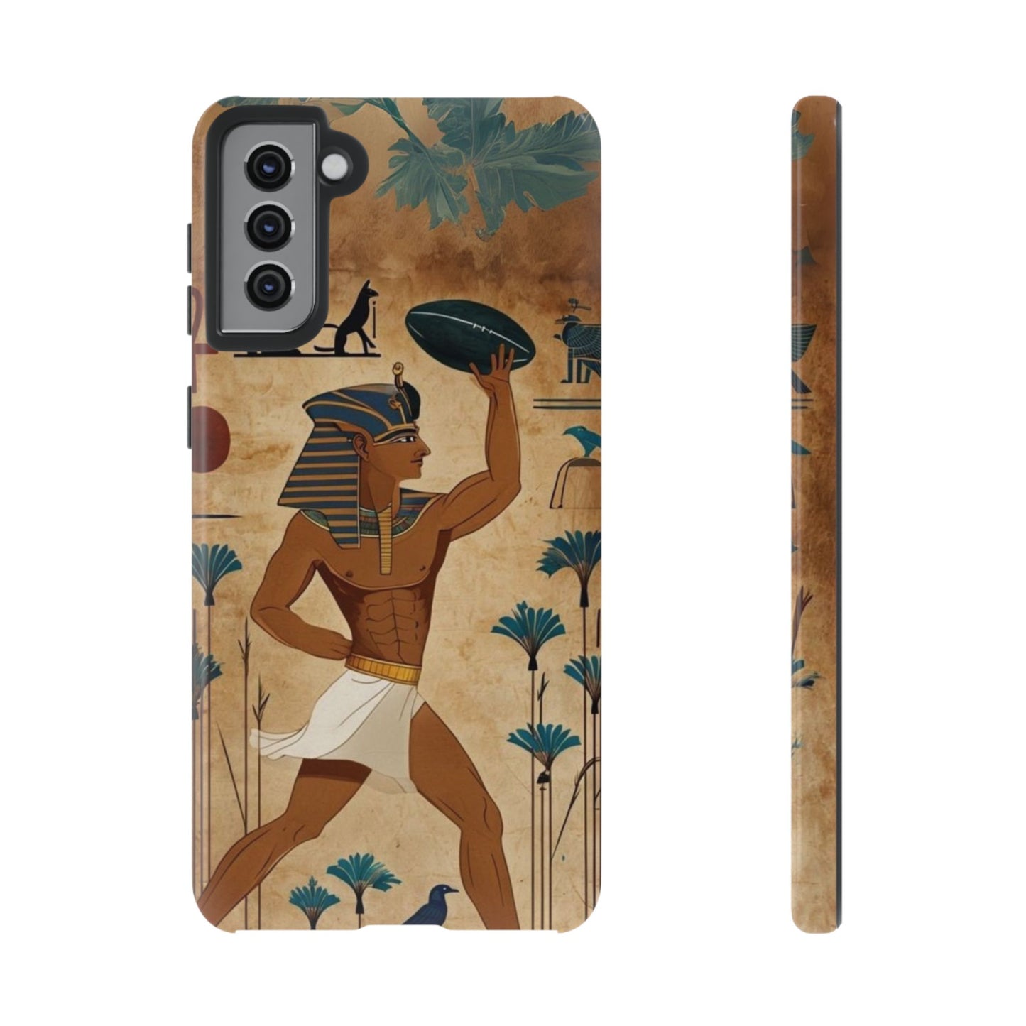 "Tutankhaman Takes the Pass" Mobile Phone Case