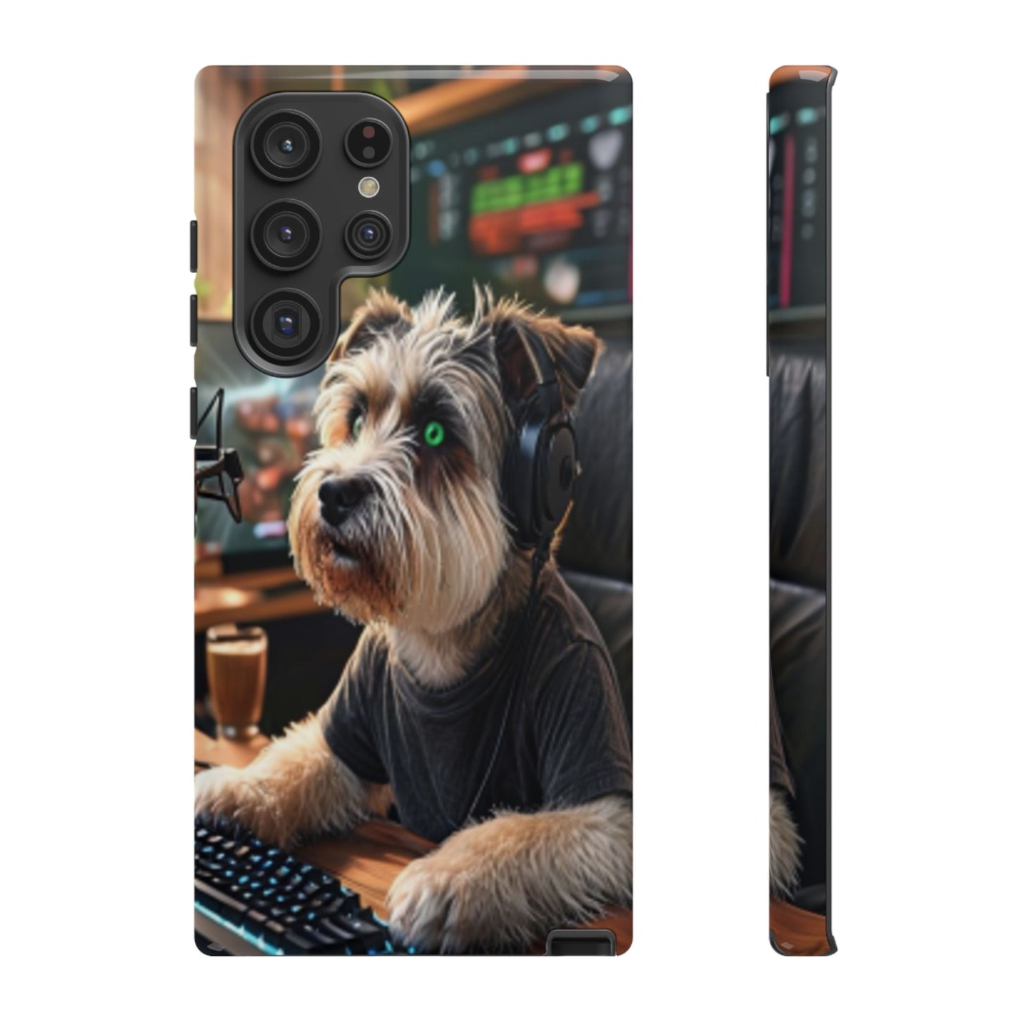 "Your Spirited WFH Side-Kick" Mobile Phone Case