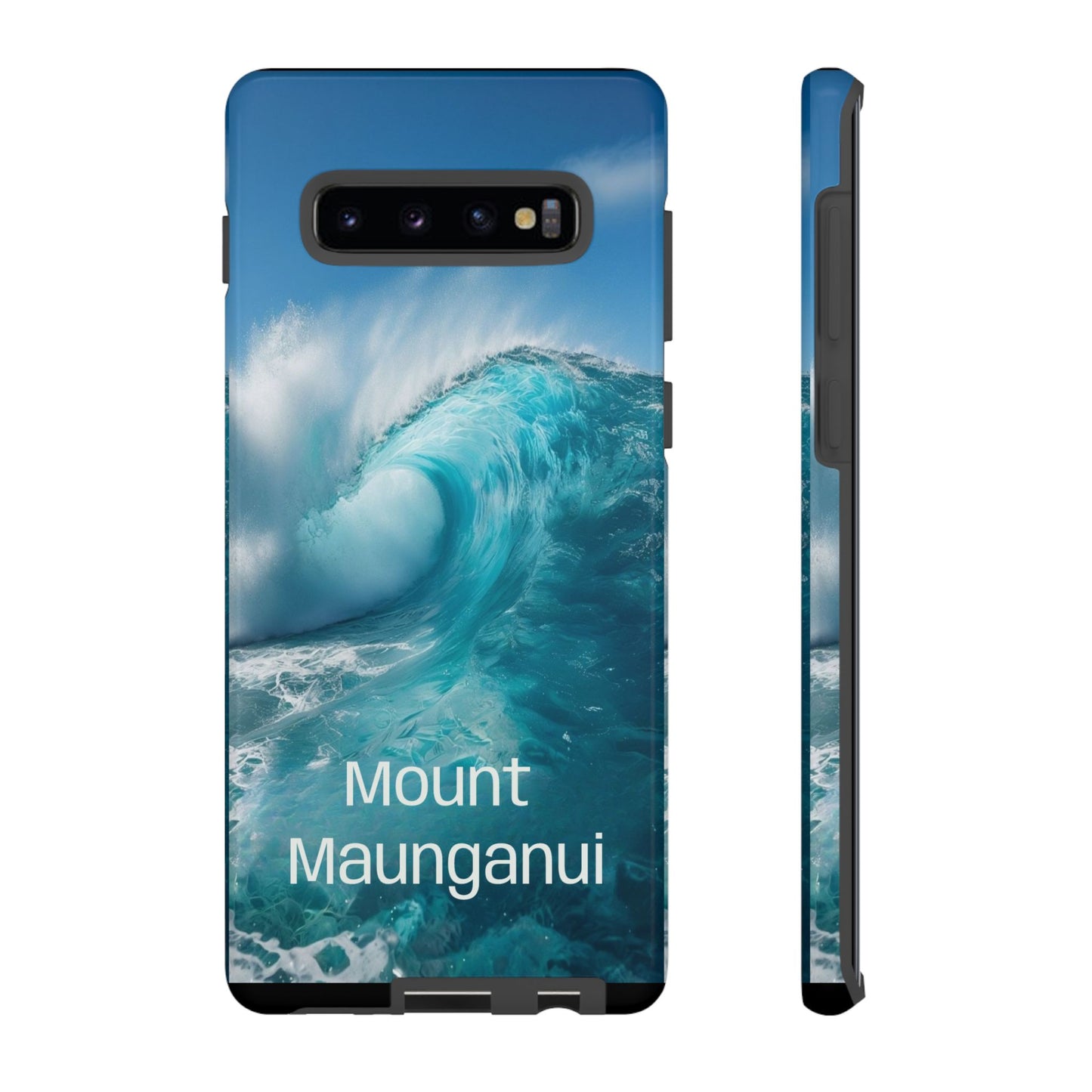 "Mount Maunganui" Mobile Phone Case (green)