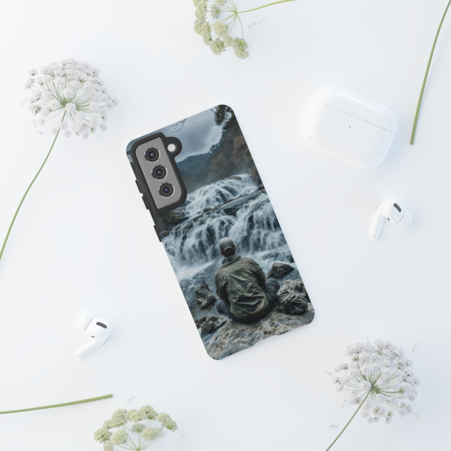 "Man vs Monday" Mobile Phone Case