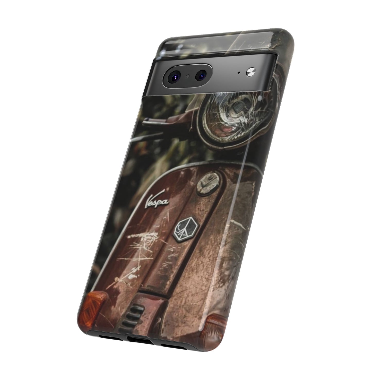 "Vespa. Old Soul, Full Tank" Mobile Phone Case