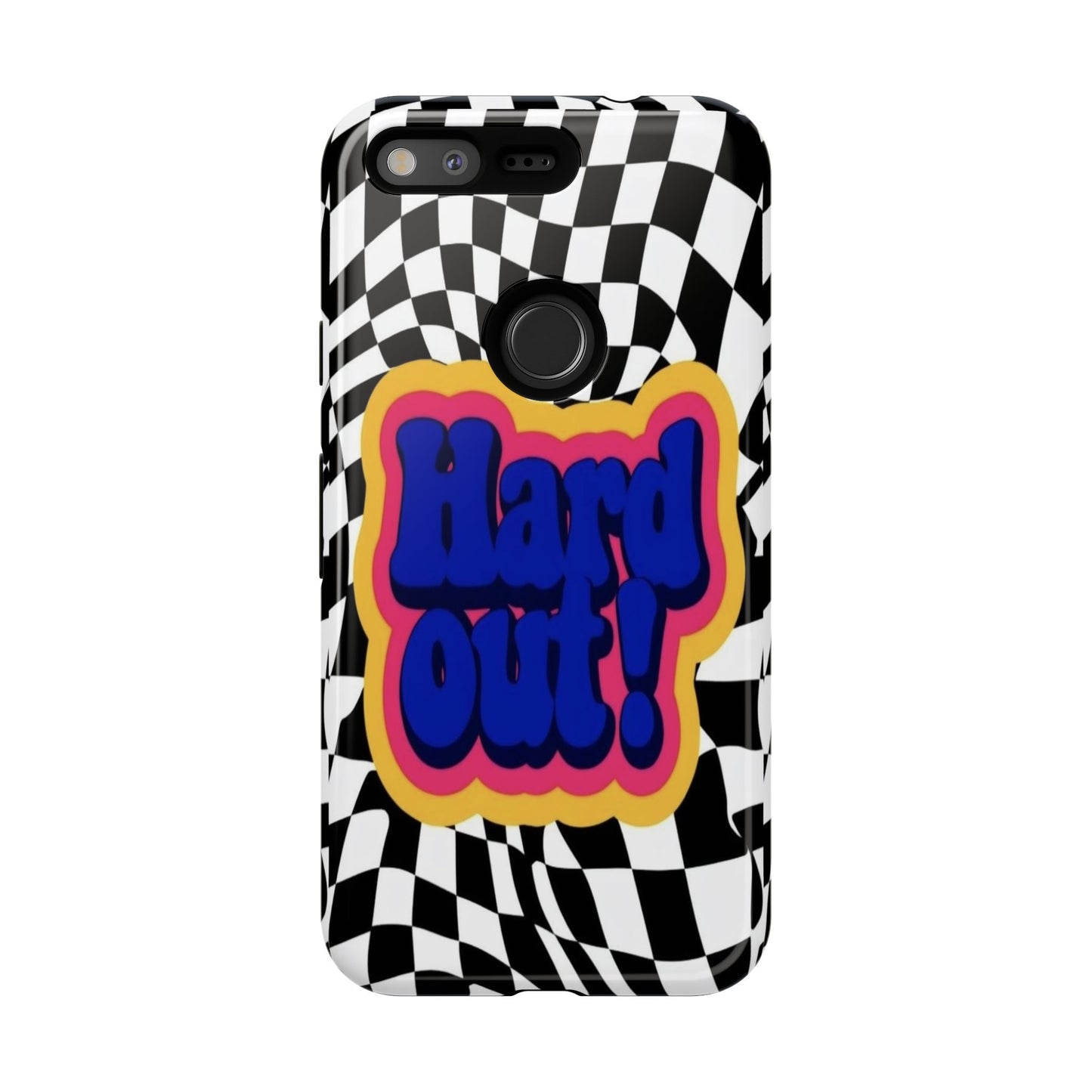 "Hard Out" Mobile Phone Case (blue)