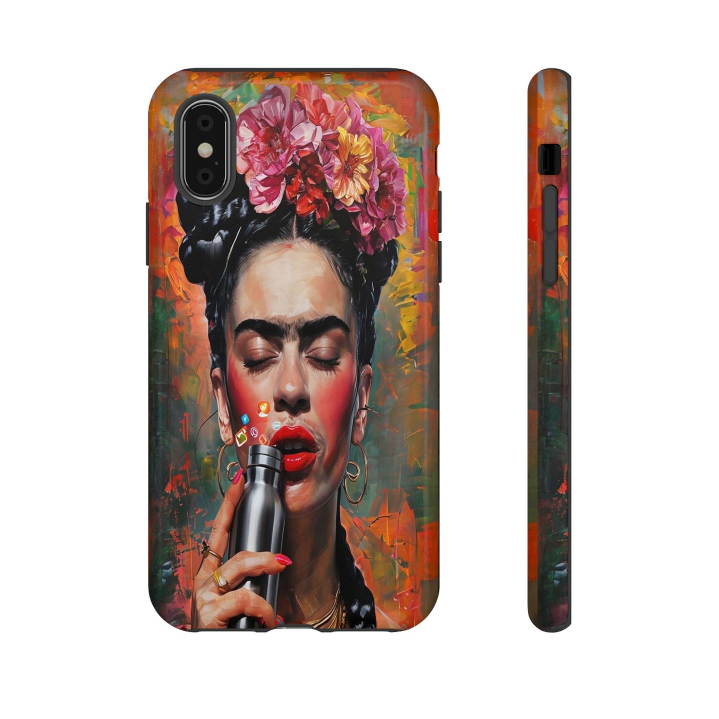 "Frida with a Flask" Mobile Phone Case