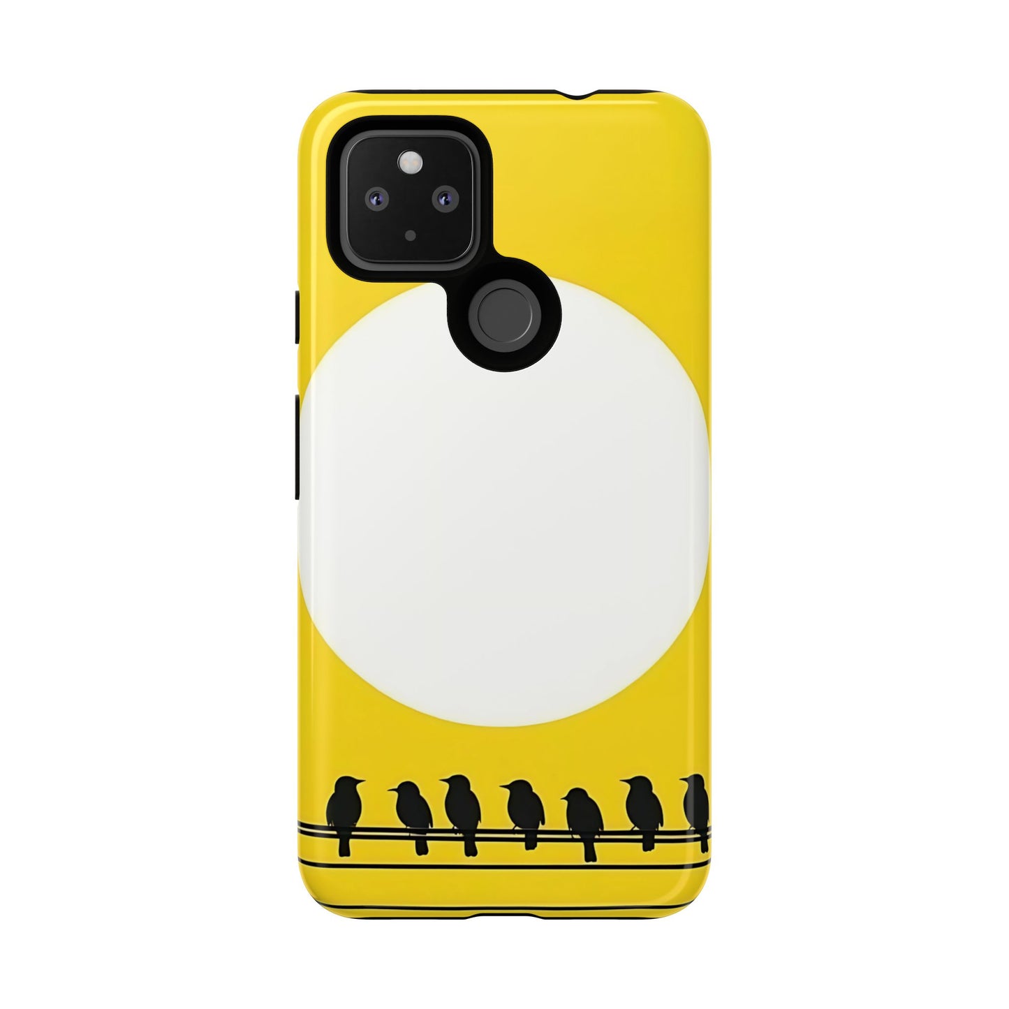 "The Feathered Assembly - Yellow" Mobile Phone Case