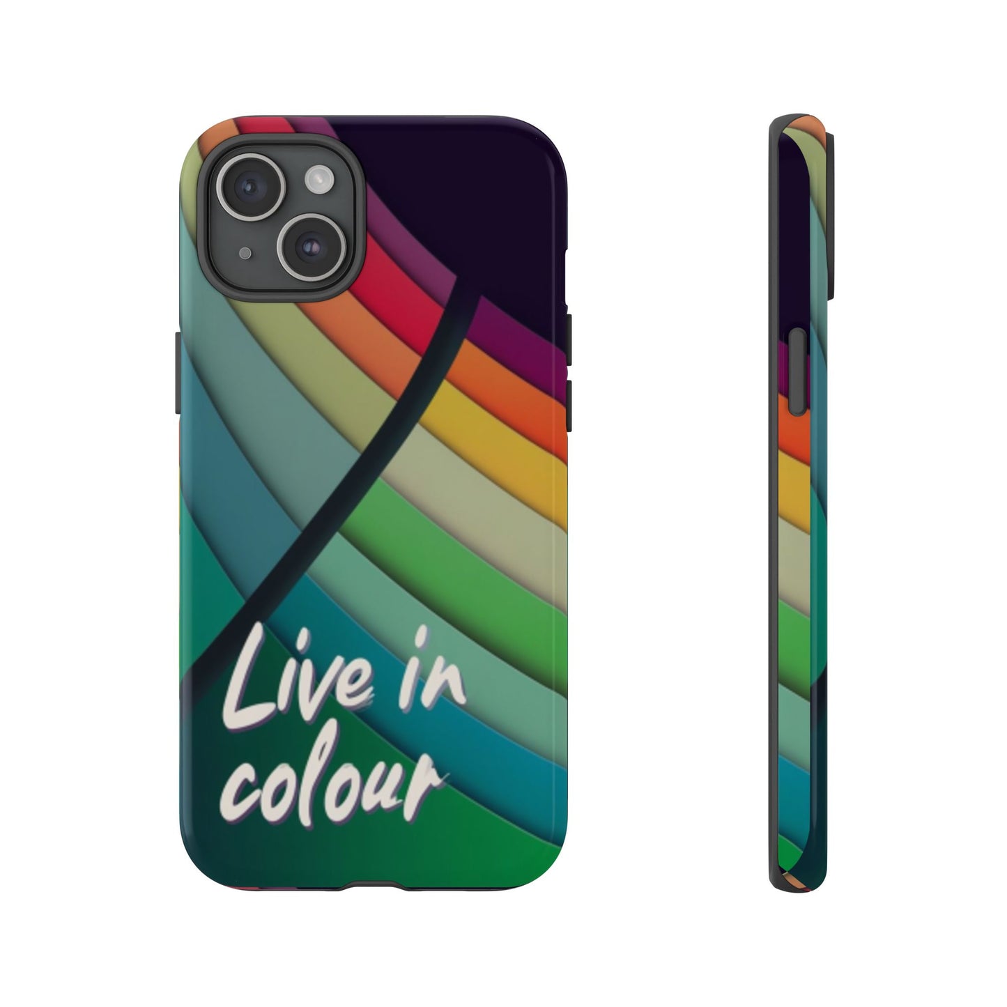 "Live in Colour" Mobile Phone Case
