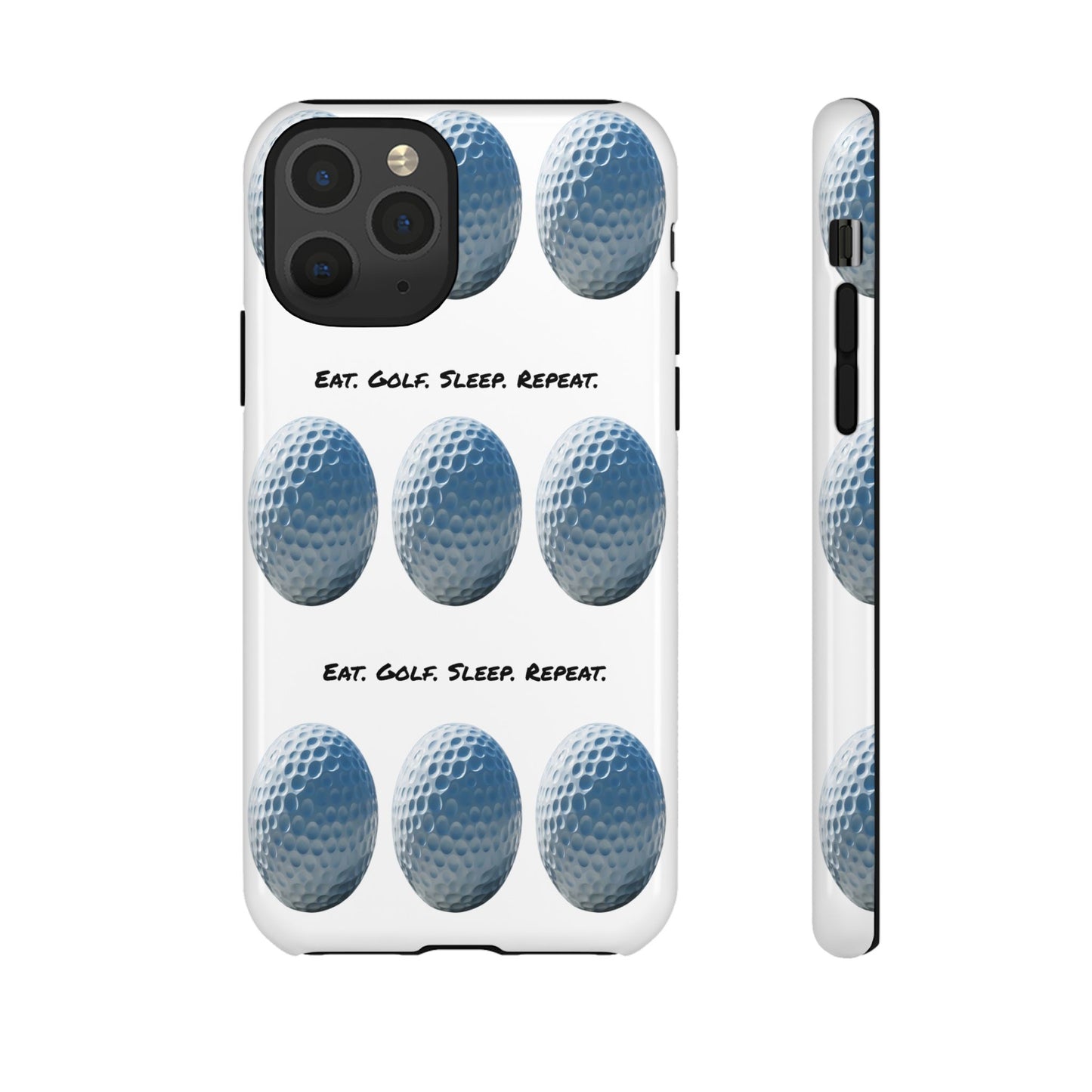 "Eat. Golf. Sleep. Repeat." Mobile Phone Case