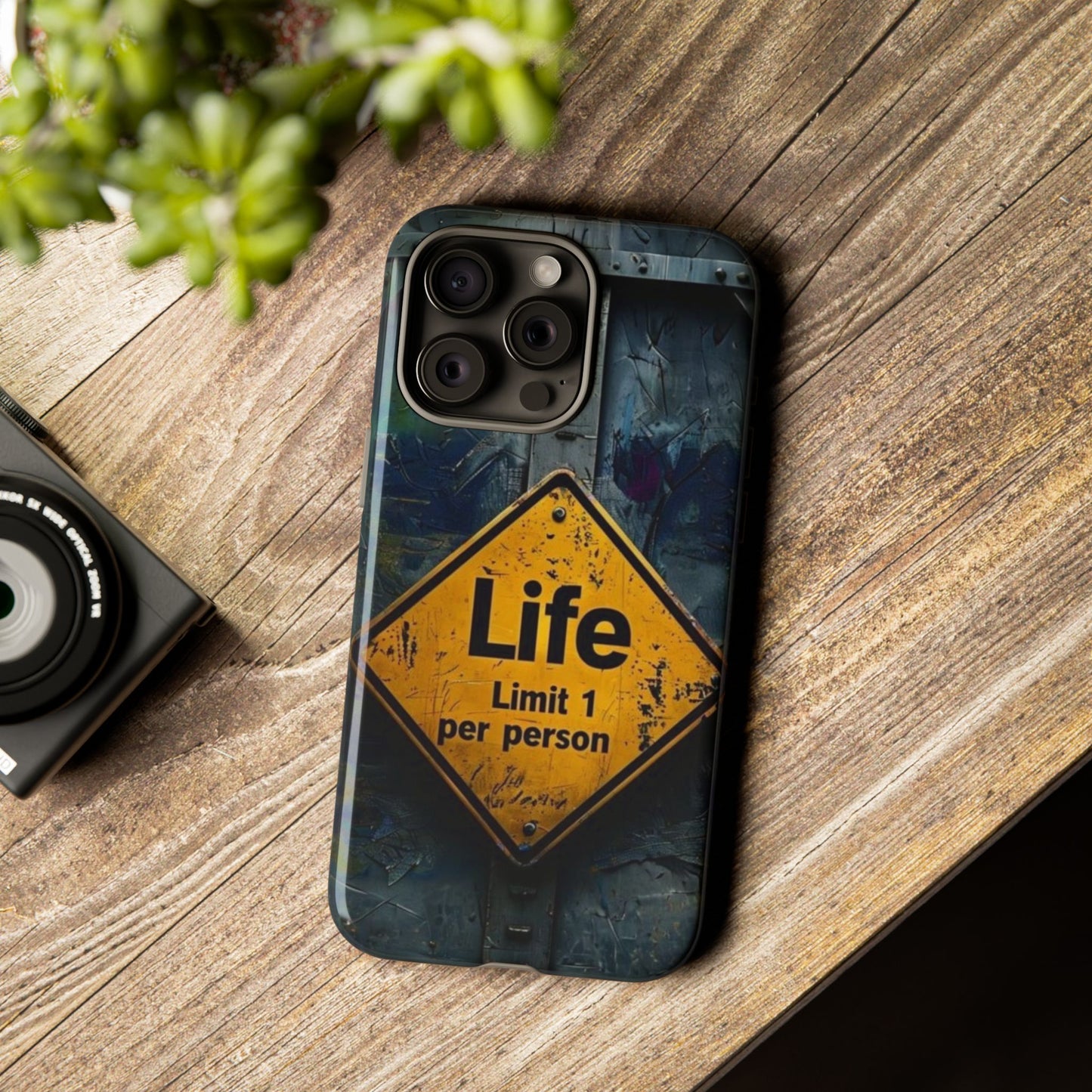 "Life, Limit 1 Per Person" Mobile Phone Case