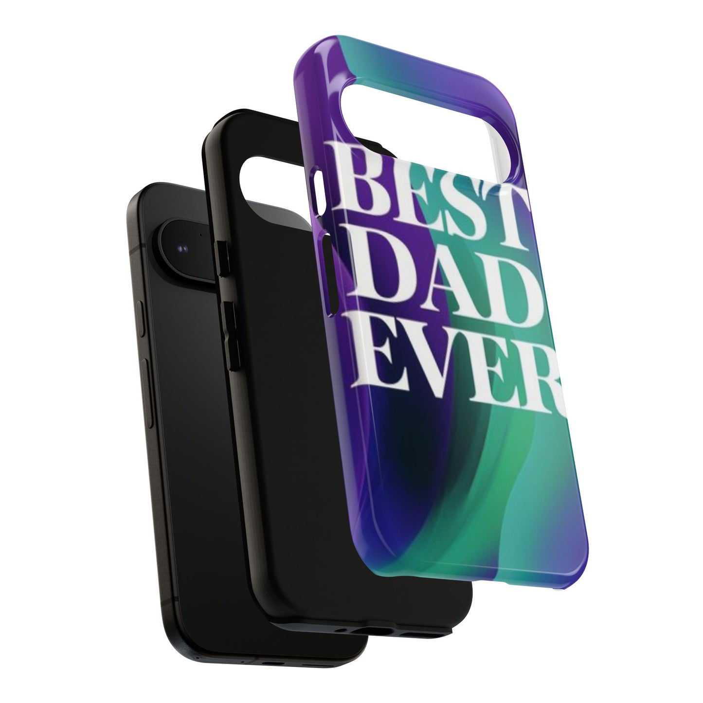 "Best Dad Ever" Mobile Phone Case (purple)