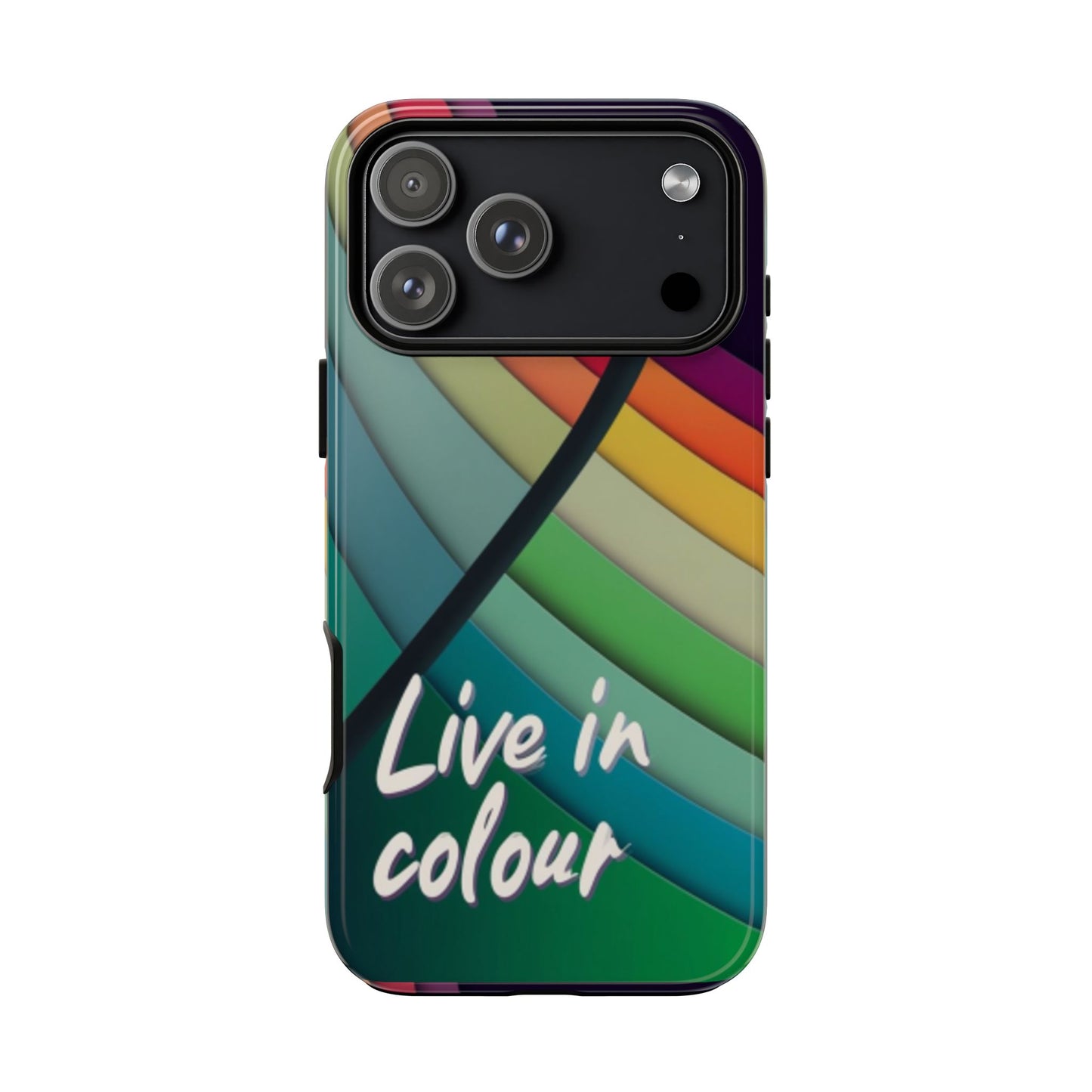 "Live in Colour" Mobile Phone Case