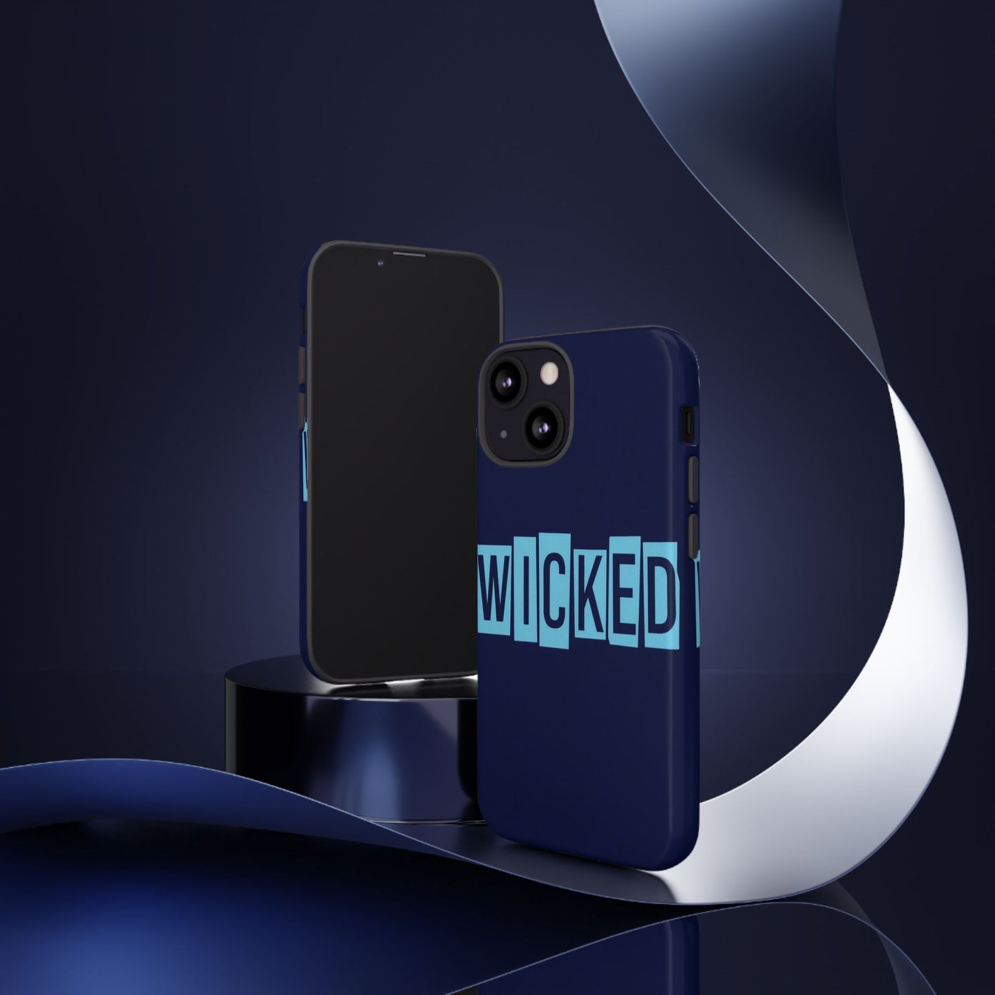 "Wicked" Mobile Phone Case (blue)