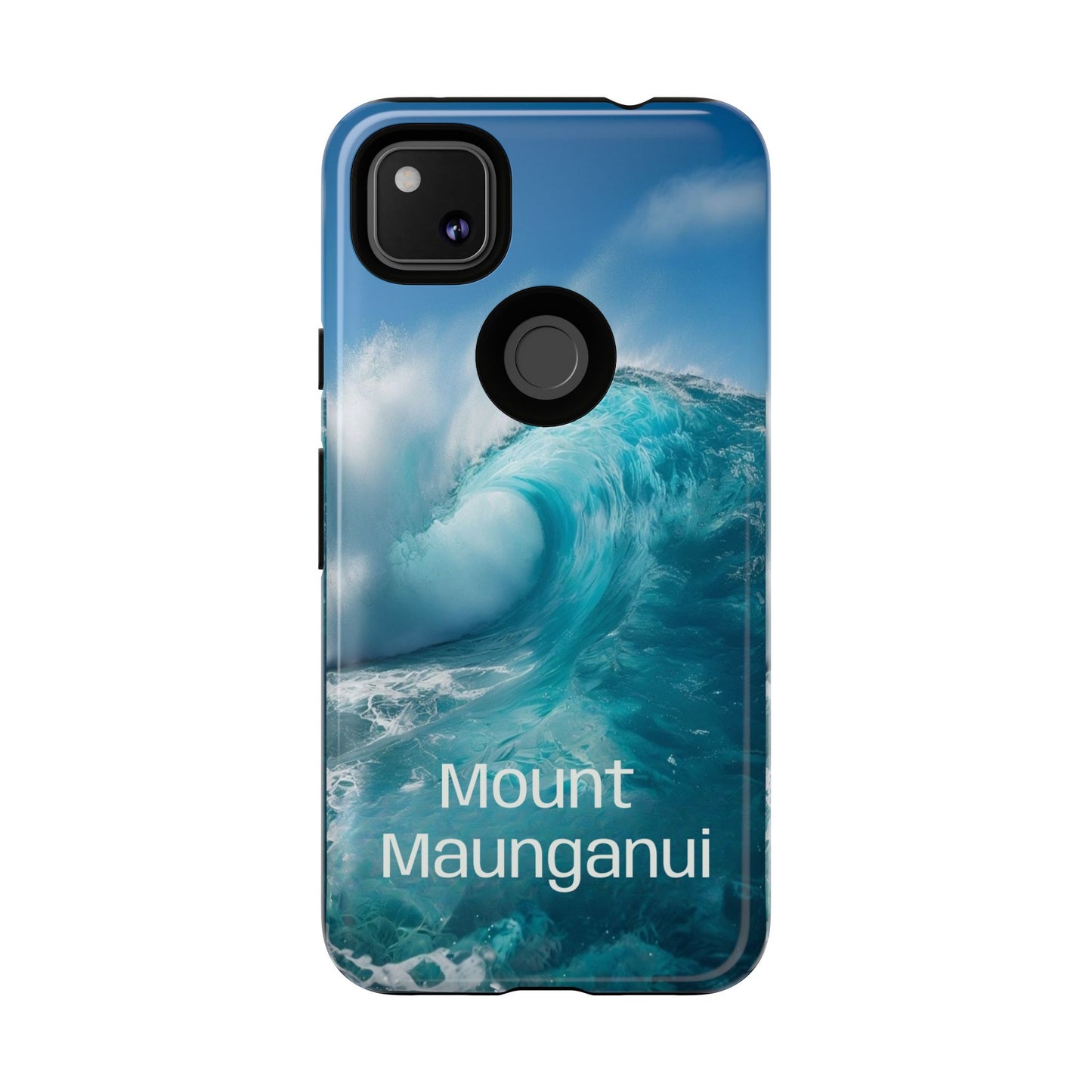 "Mount Maunganui" Mobile Phone Case (green)