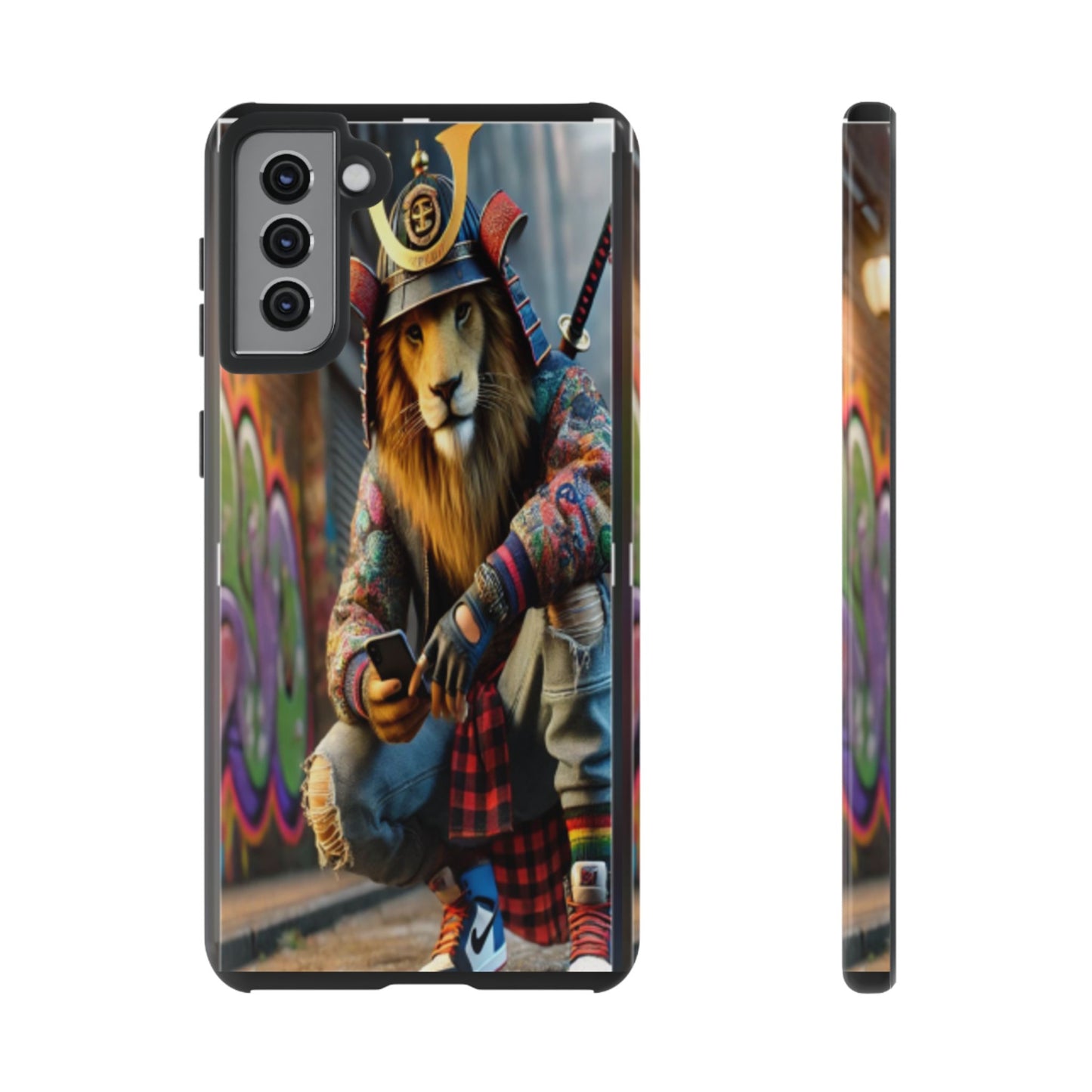 "King of the Concrete Jungle" Mobile Phone Case