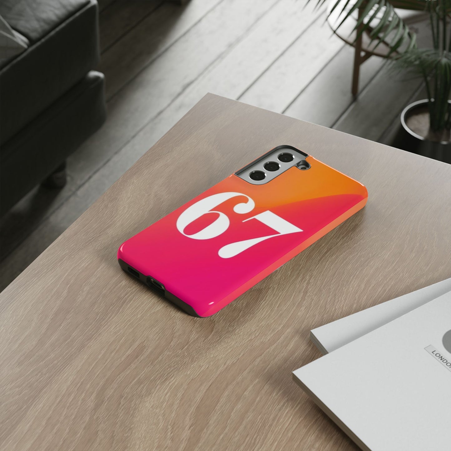 "67" Mobile Phone Case