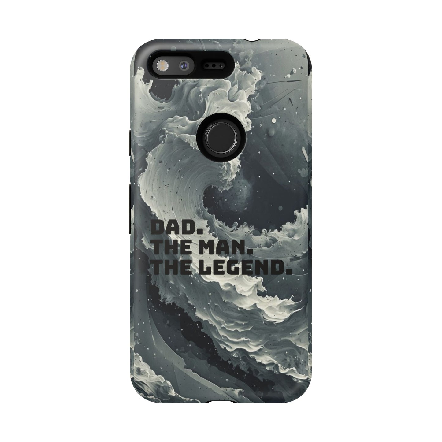 "Dad. The Man. The Legend" Mobile Phone Case (grey)