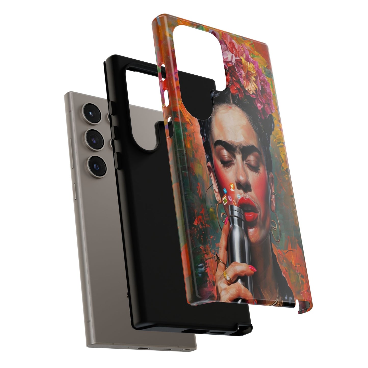 "Frida with a Flask" Mobile Phone Case