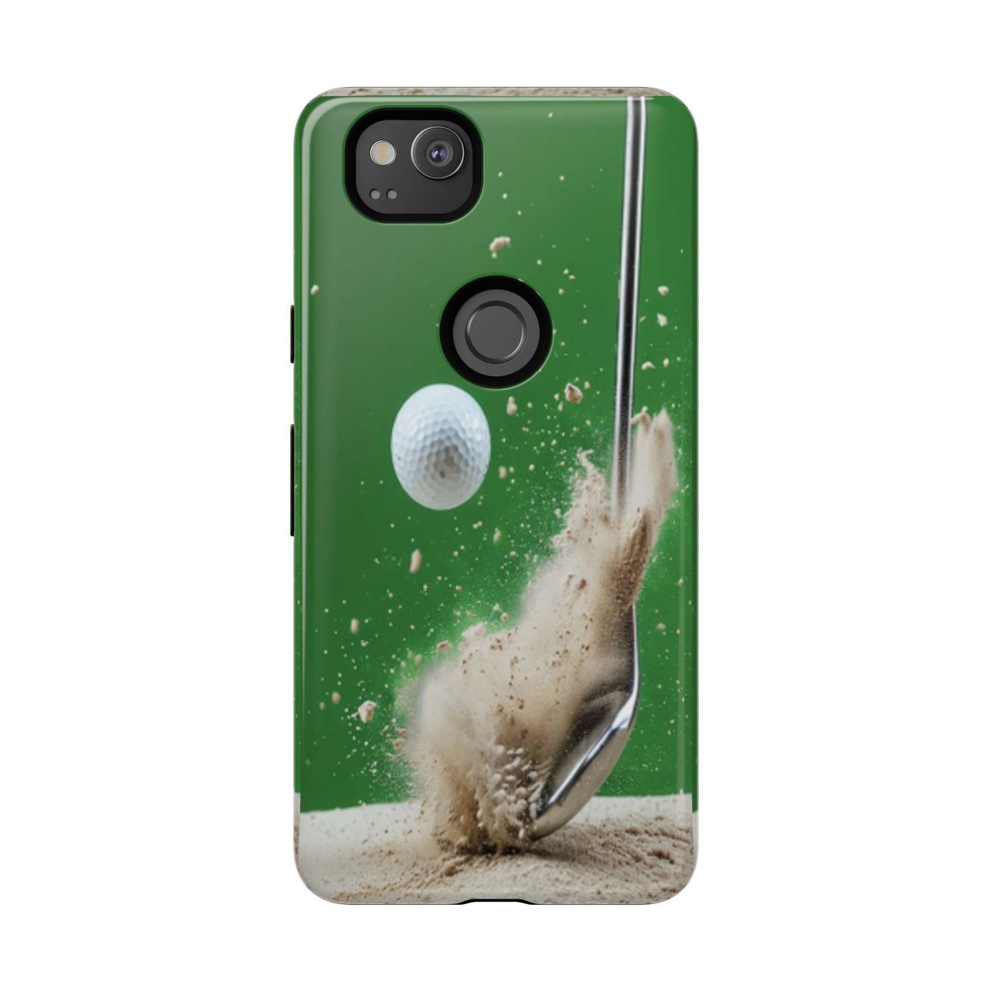 "Bunker Shot" Mobile Phone Case (light green)