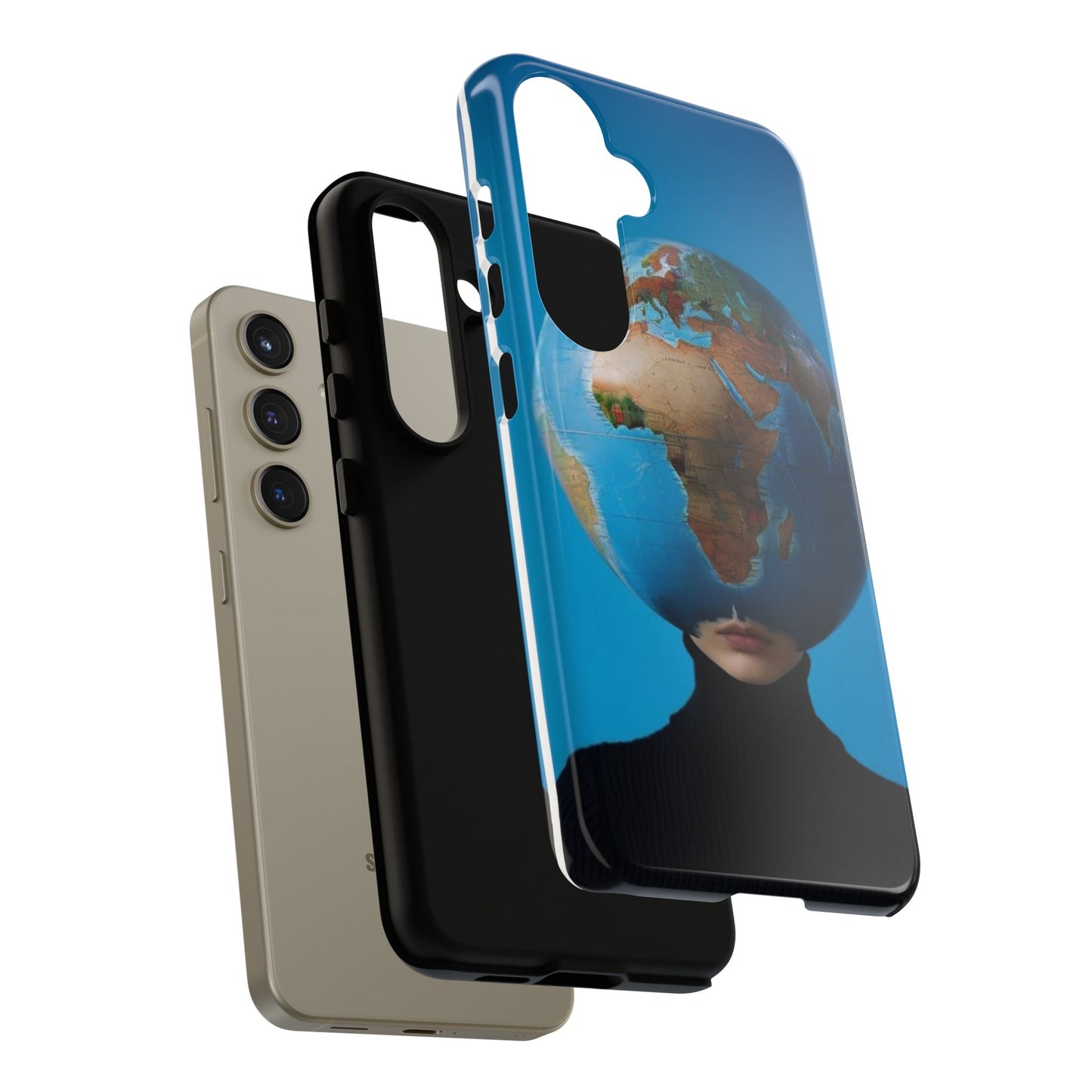"She Who Carries the World" Mobile Phone Case