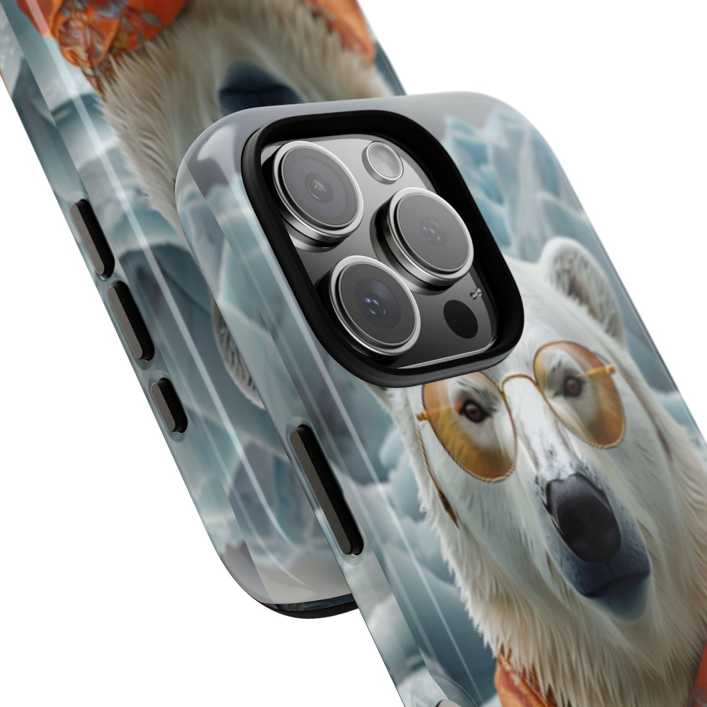 "Urban Zen Polar Bear" Mobile Phone Case