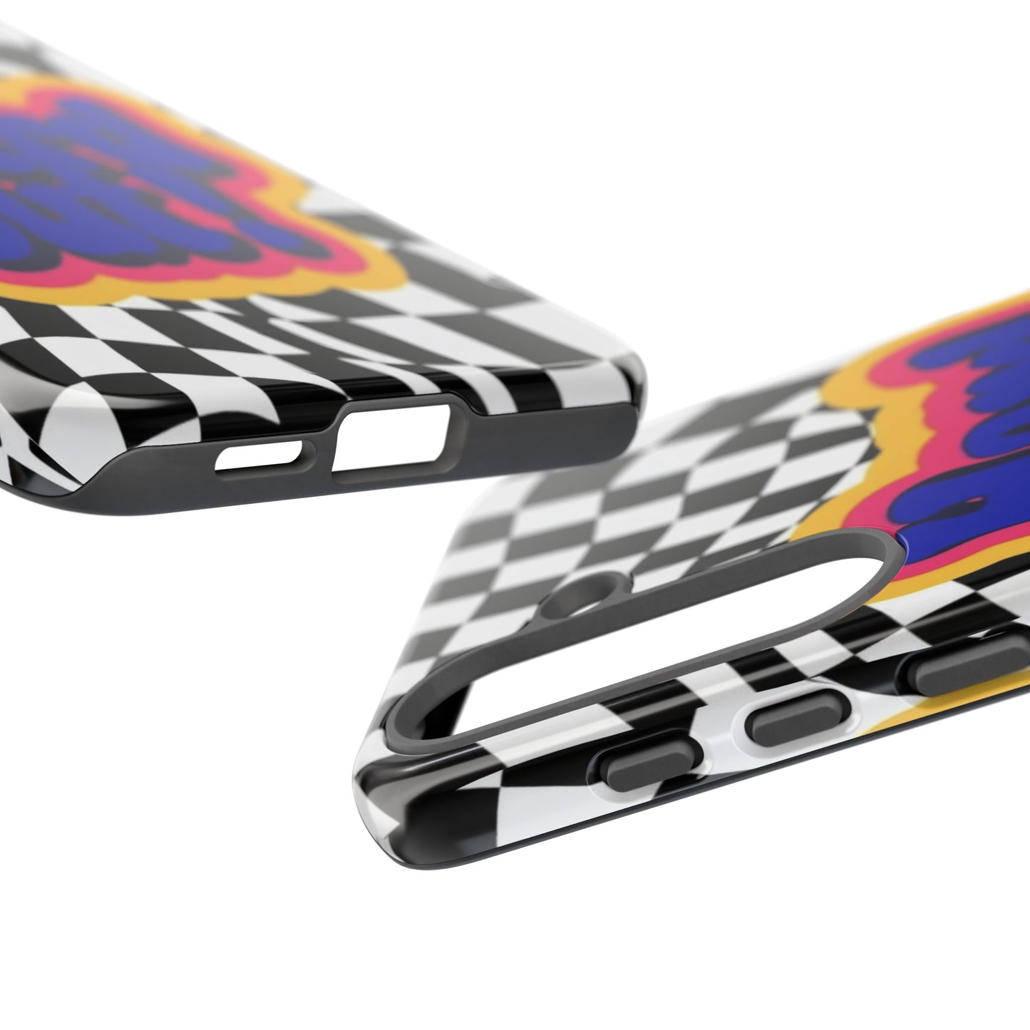 "Hard Out" Mobile Phone Case (blue)