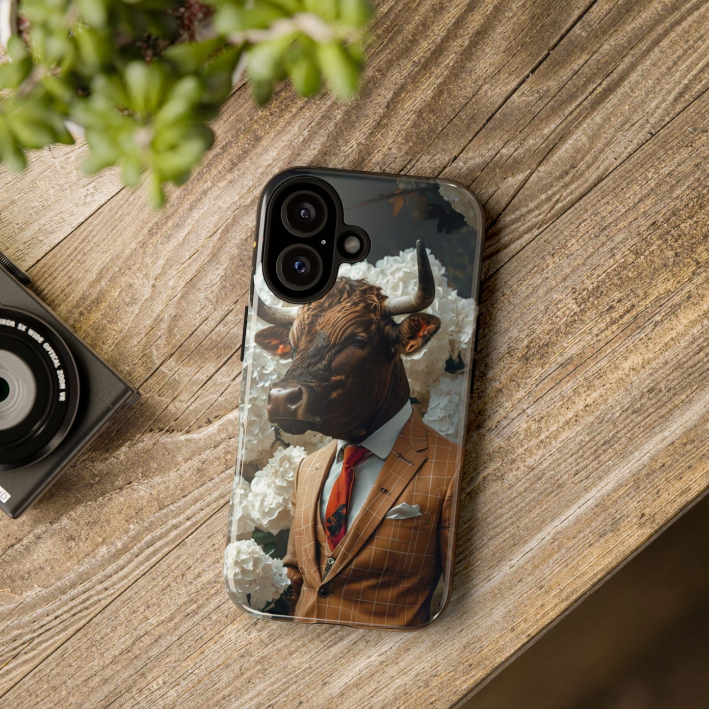"The Genteel Bull" Mobile Phone Case