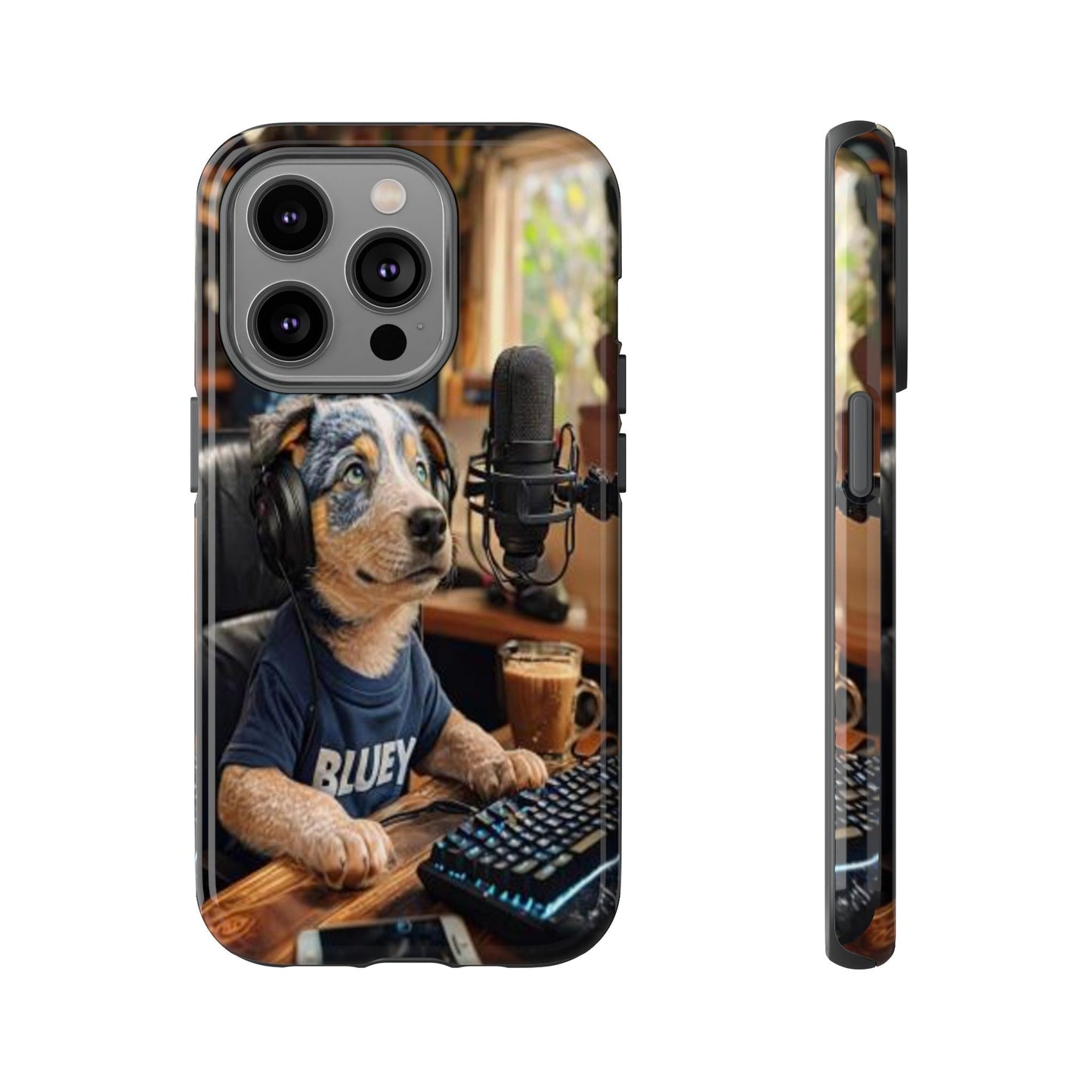 "Blue Heeler - a Tribute to Bluey" Mobile Phone Case