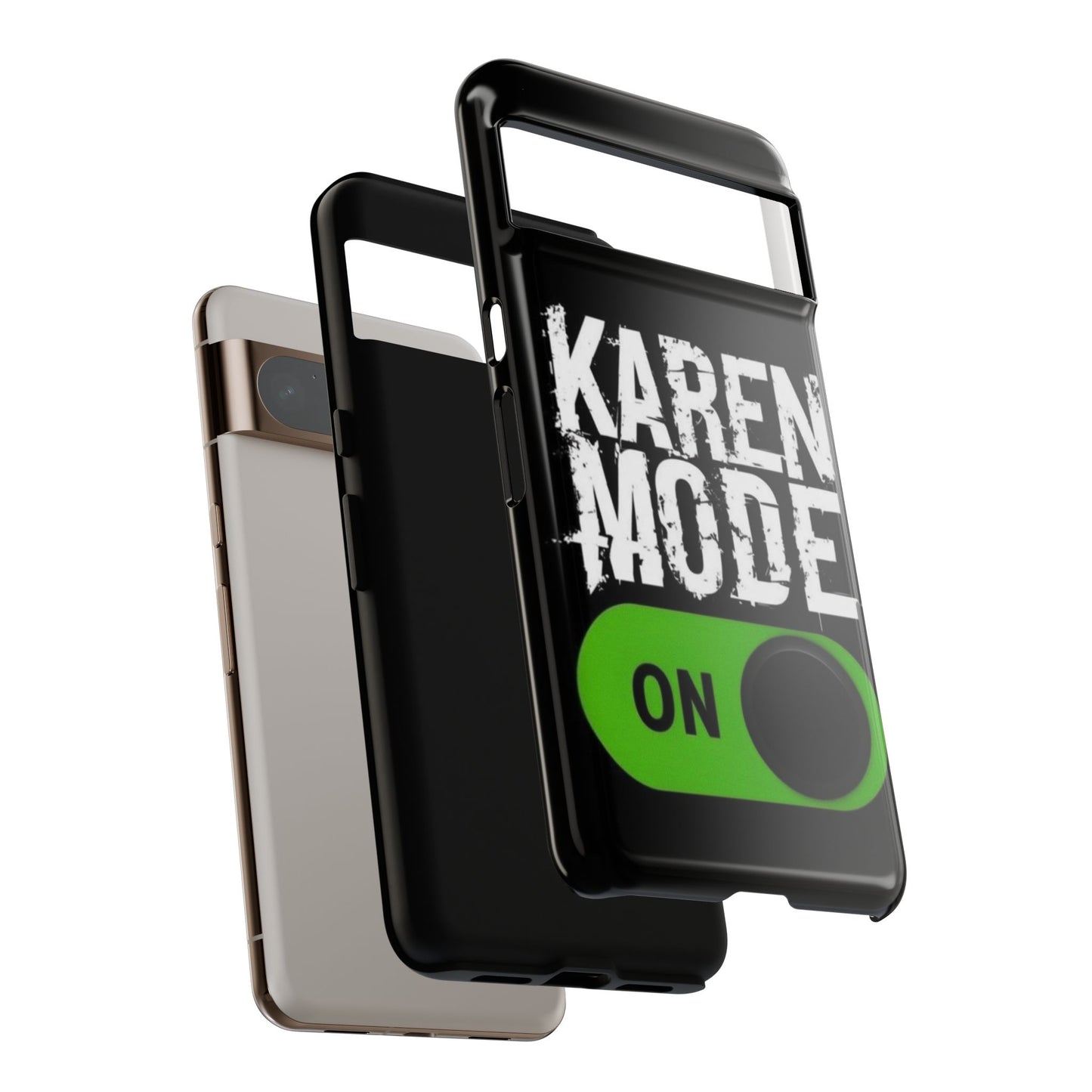 "Karen Mode On" Mobile Phone Case (green)